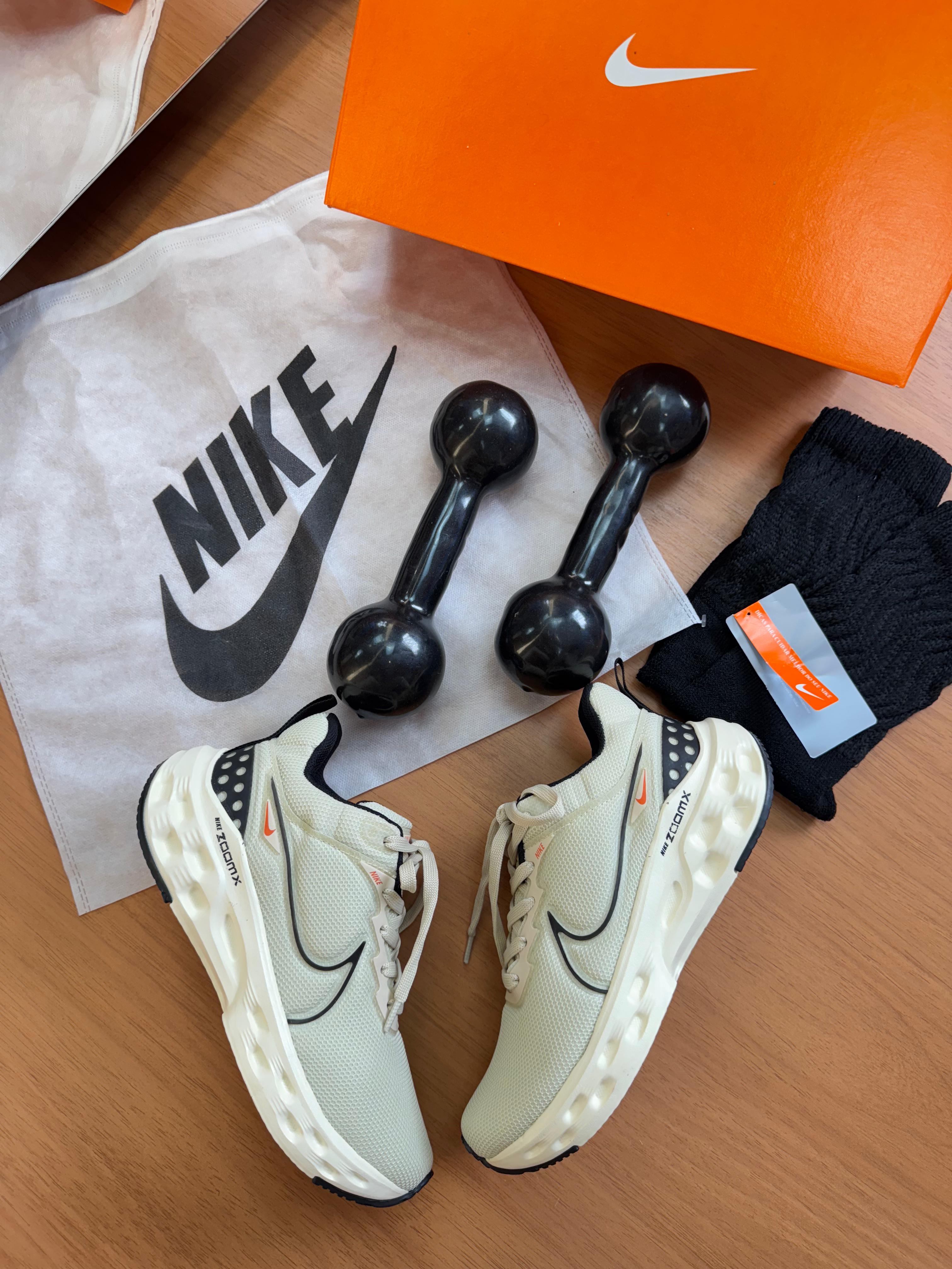Nike React Infinity Run FK Bege/Preto