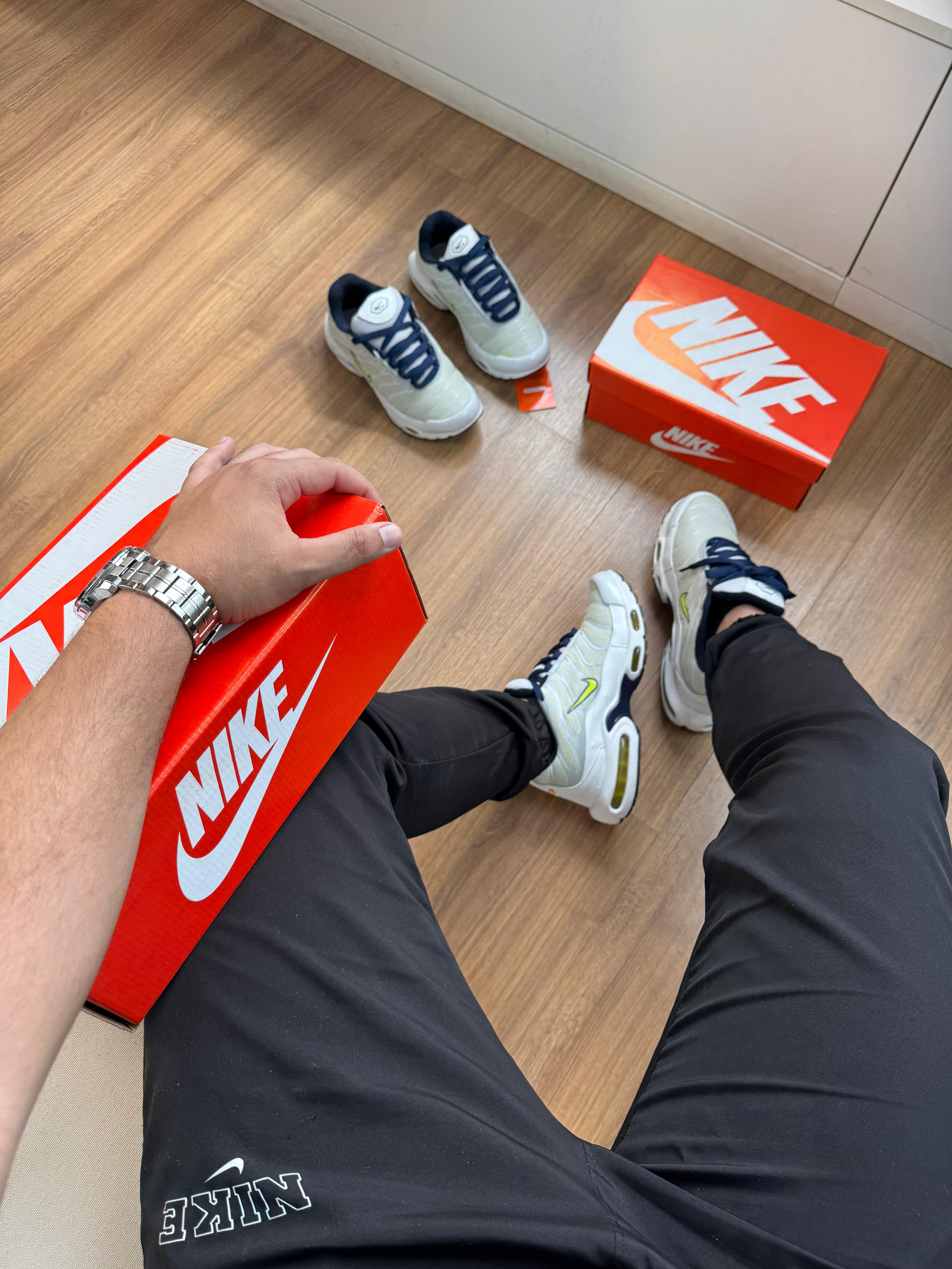 Nike TN Branco /Limão