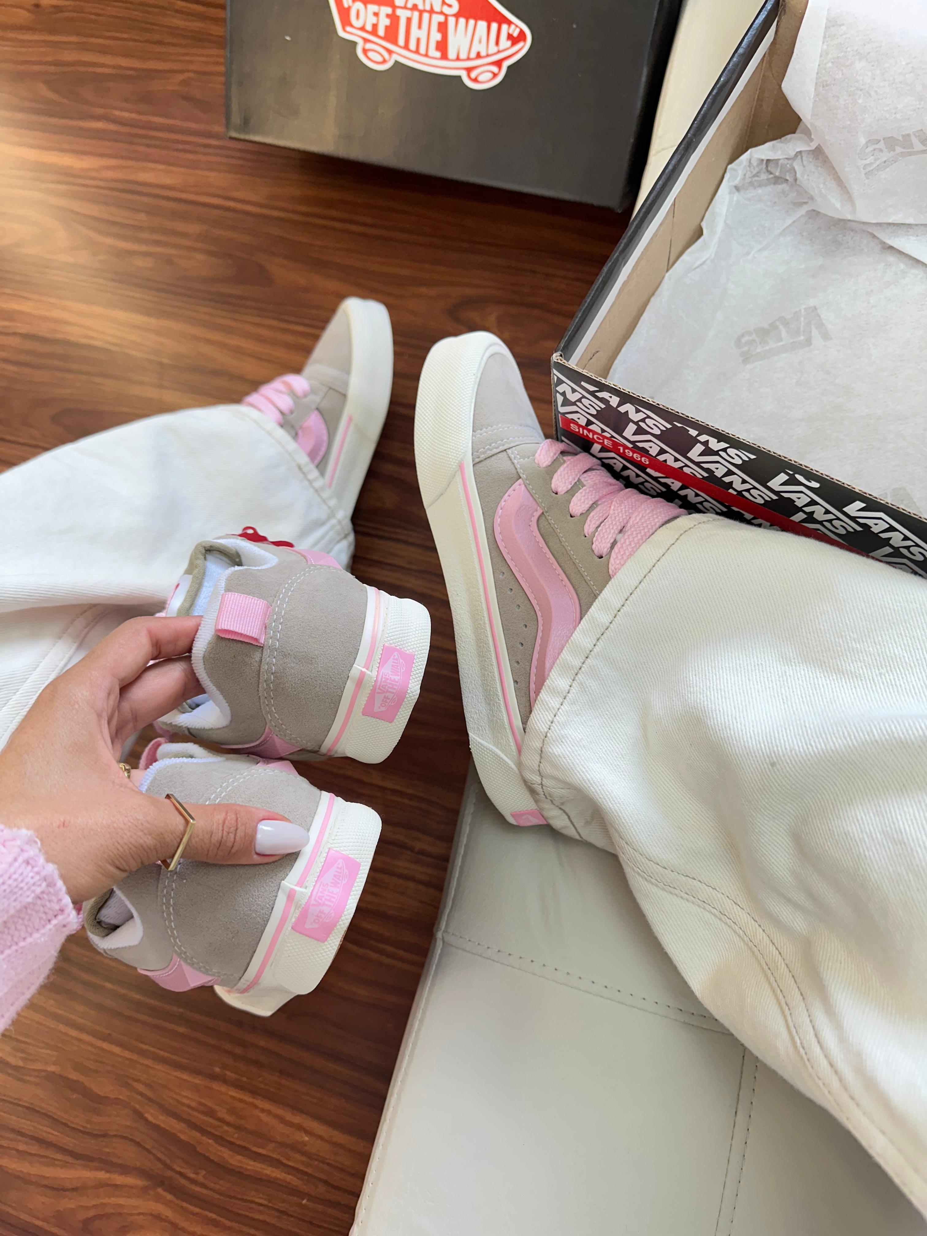 Vns Old Knu bege/rosa