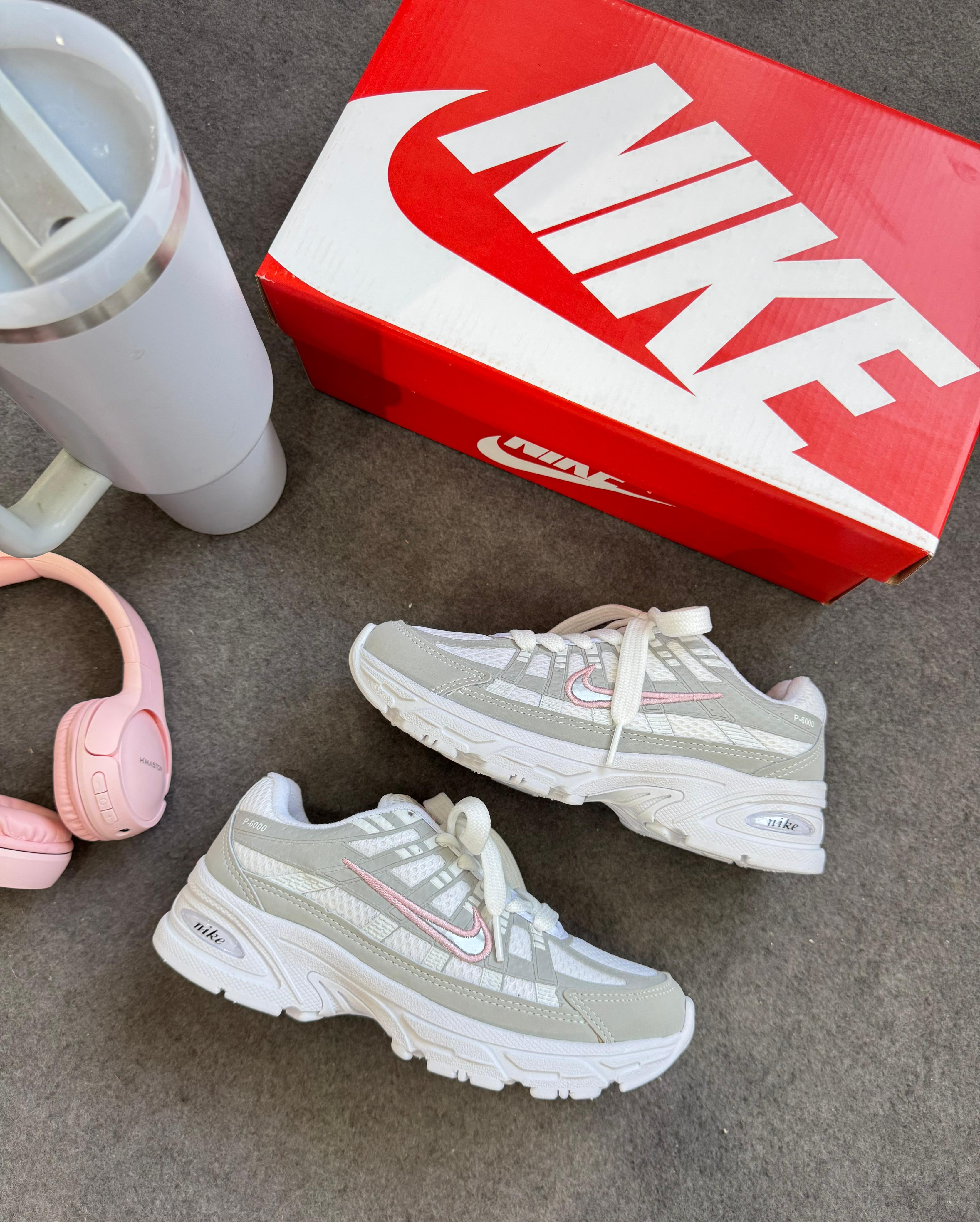 Nike P-6000 Cinza/Rose