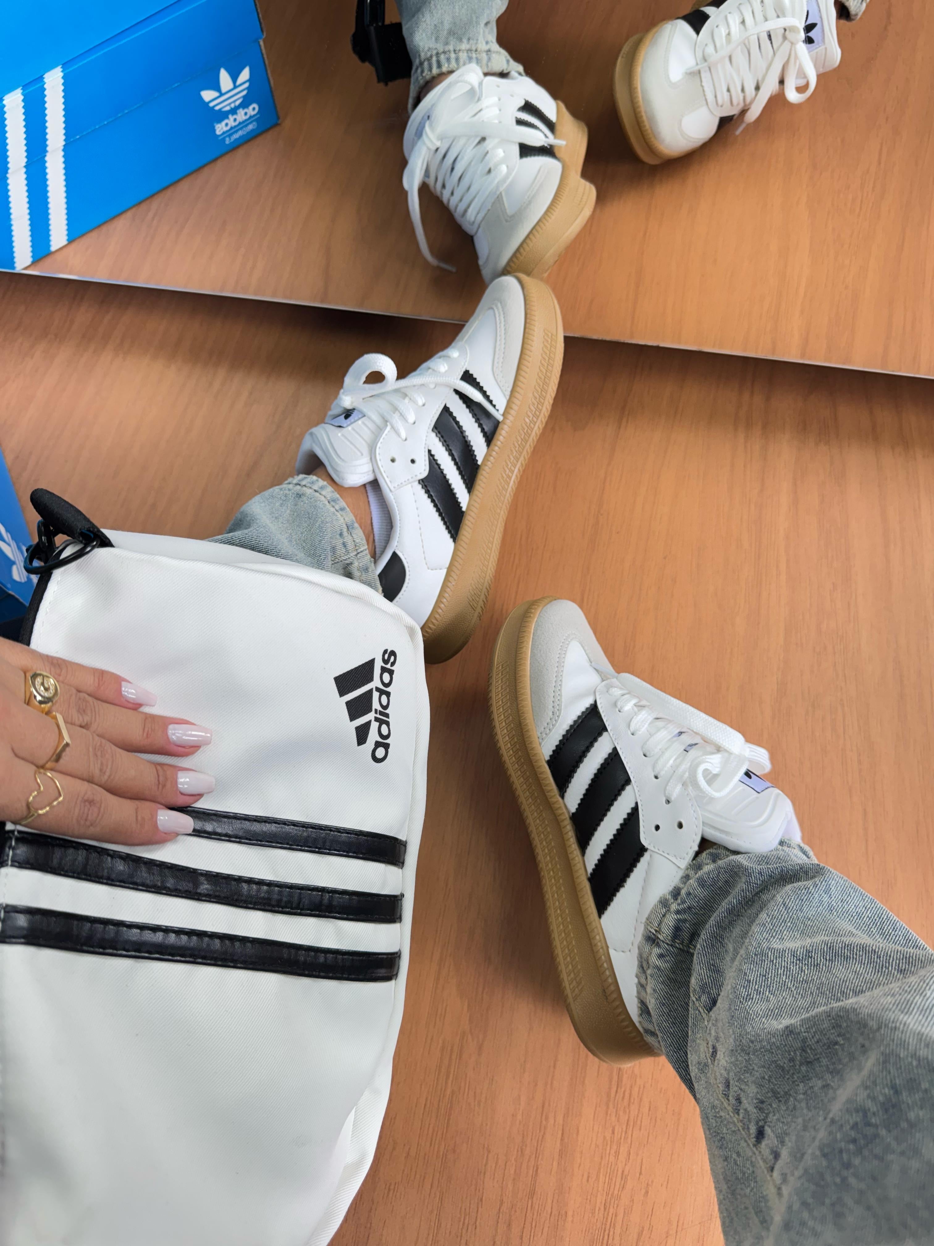 Adidas samba XLG Branco/Preto