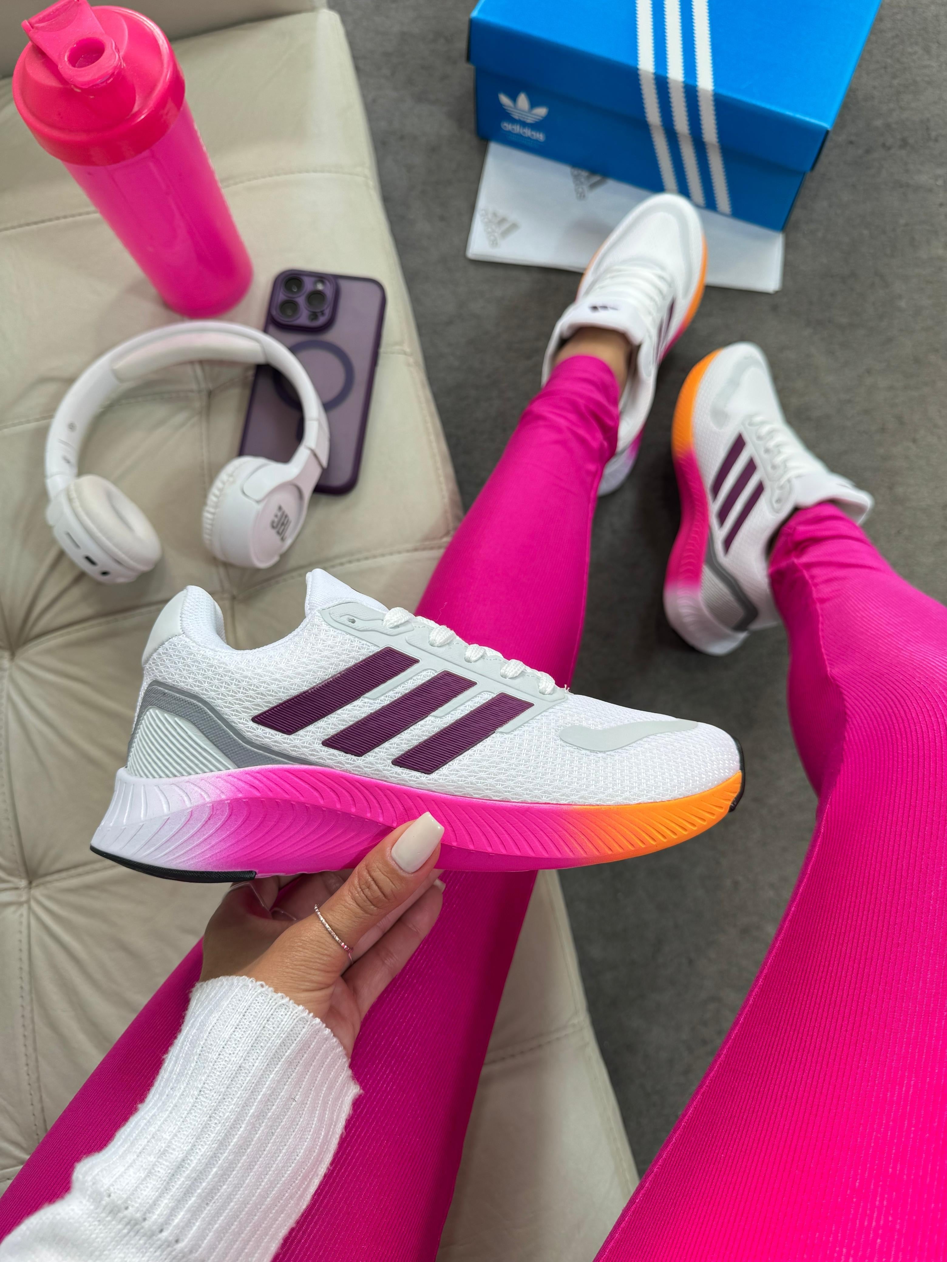Adidas Falcon Bc/Pink/Laranja