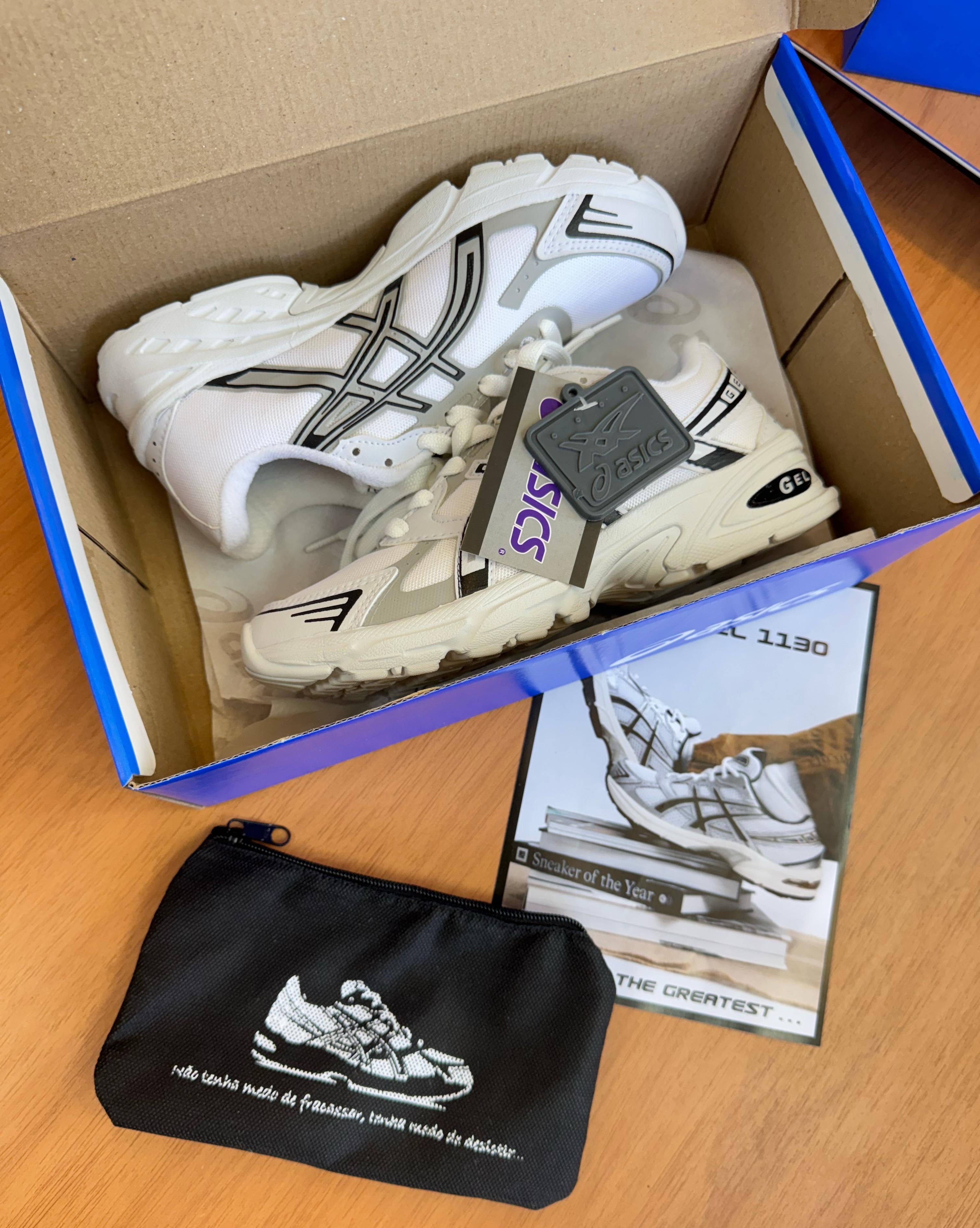 Asics 1601 Preto/Branco