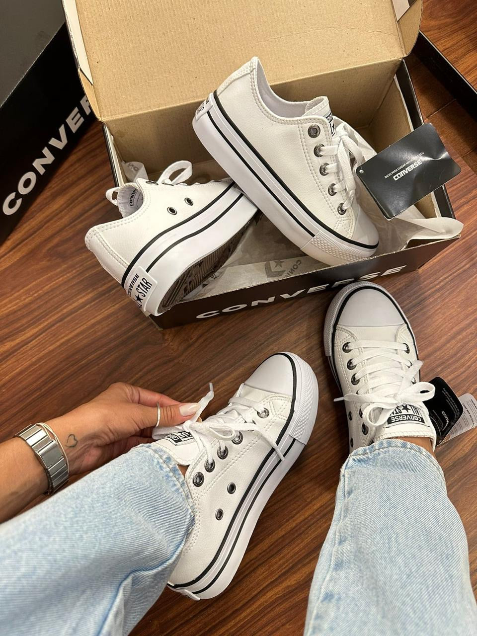 All Star Plataforma Prime Branco