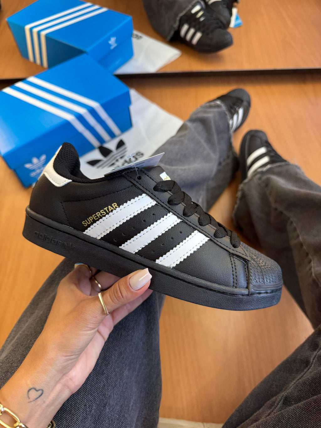 Super Star Prime Preto/Branco