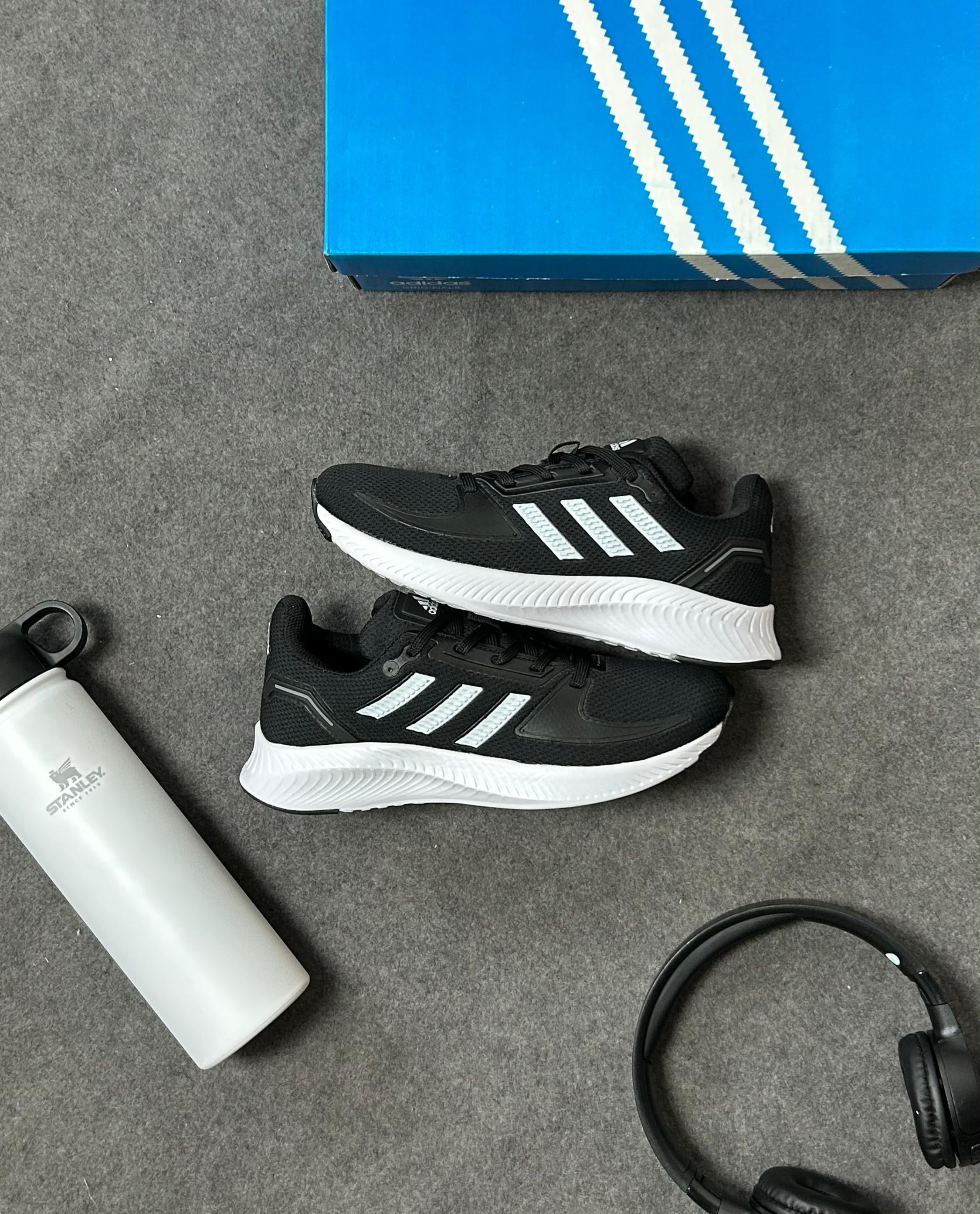 Adidas Run Falcon Preto/Branco