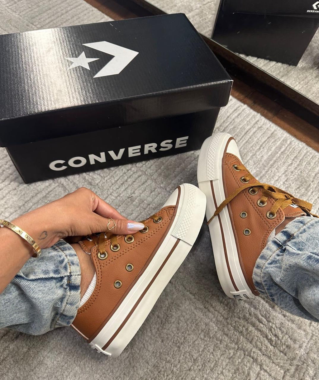 All Star Plataforma Prime Caramelo
