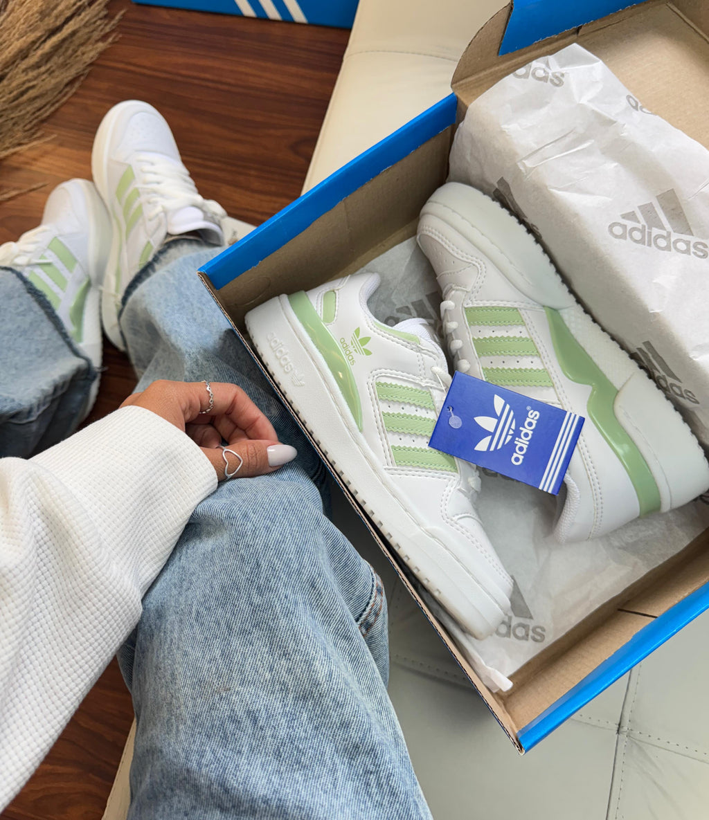 Adidas Fórum Branco/Verde