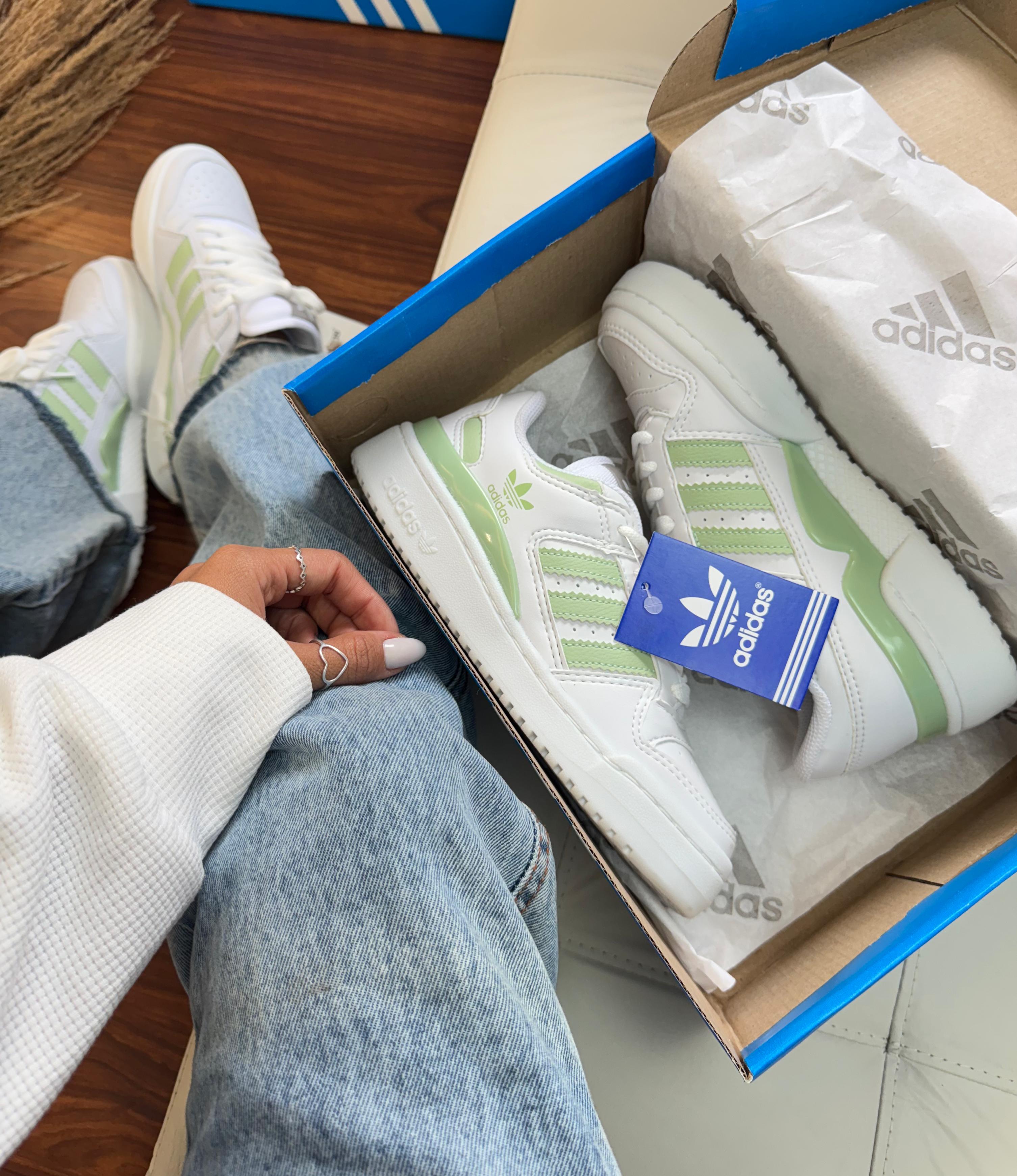 Adidas Fórum Branco/Verde