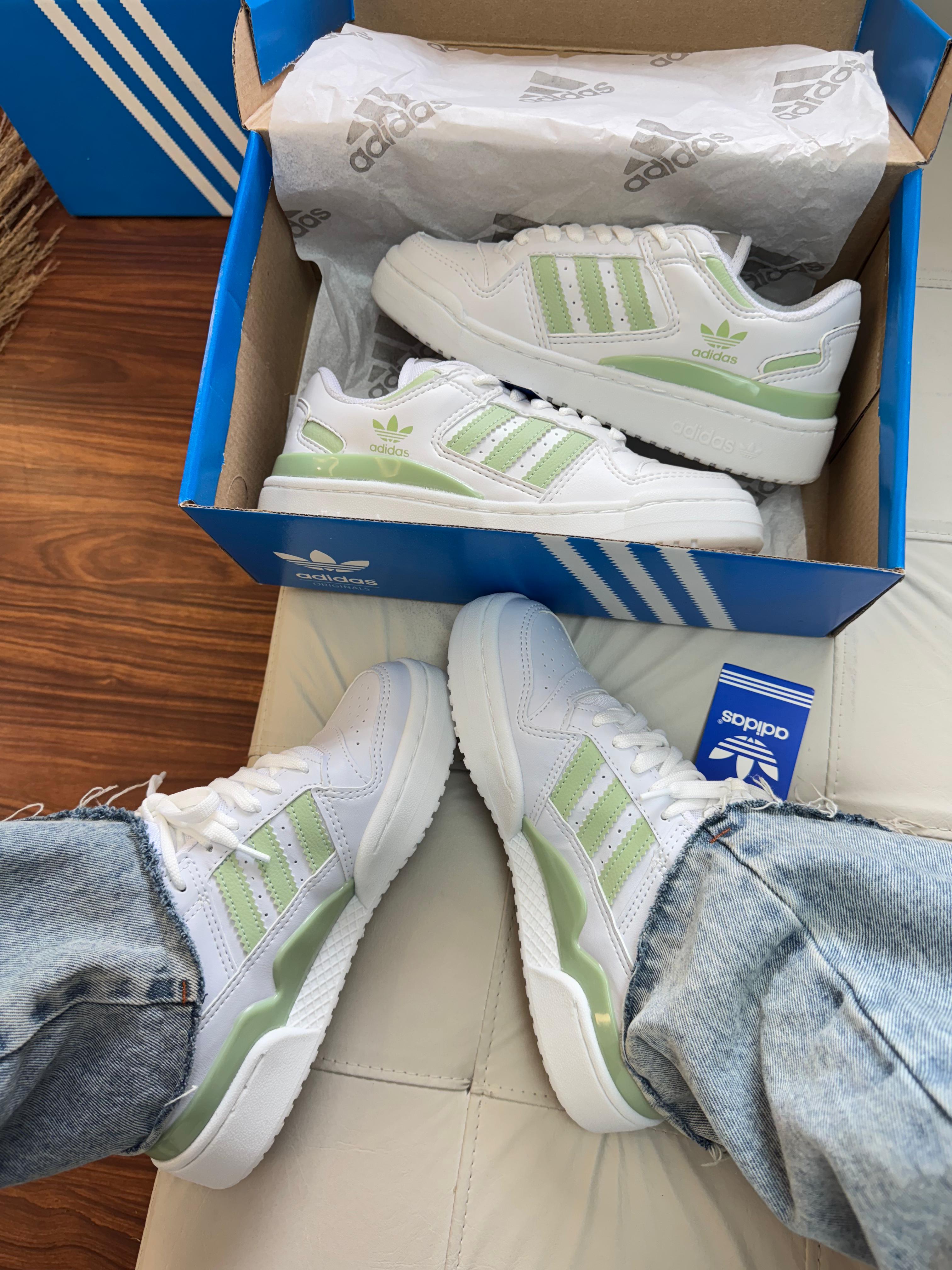Adidas Fórum Branco/Verde