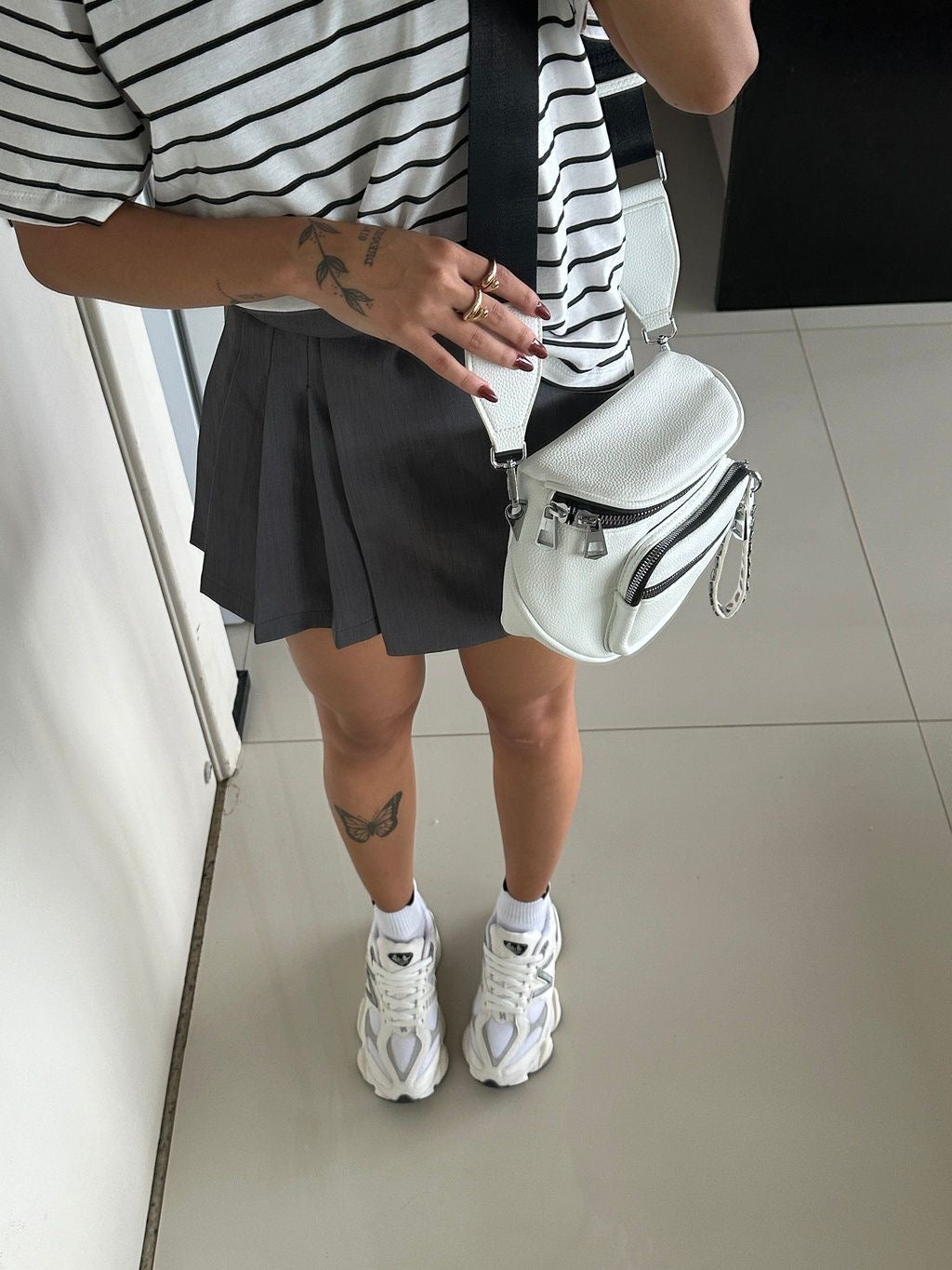 NB 9060 White Silver Couro