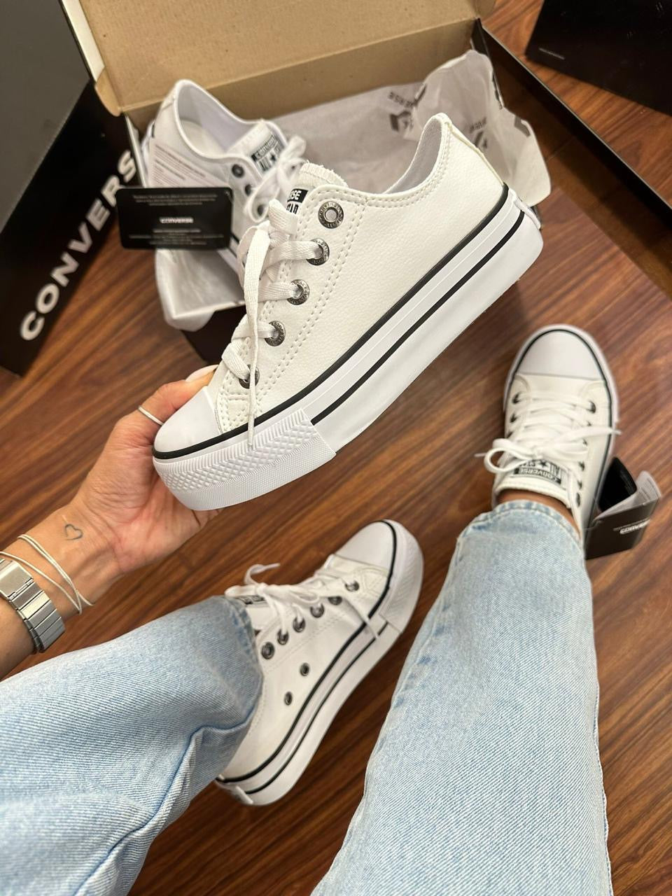 All Star Plataforma Prime Branco