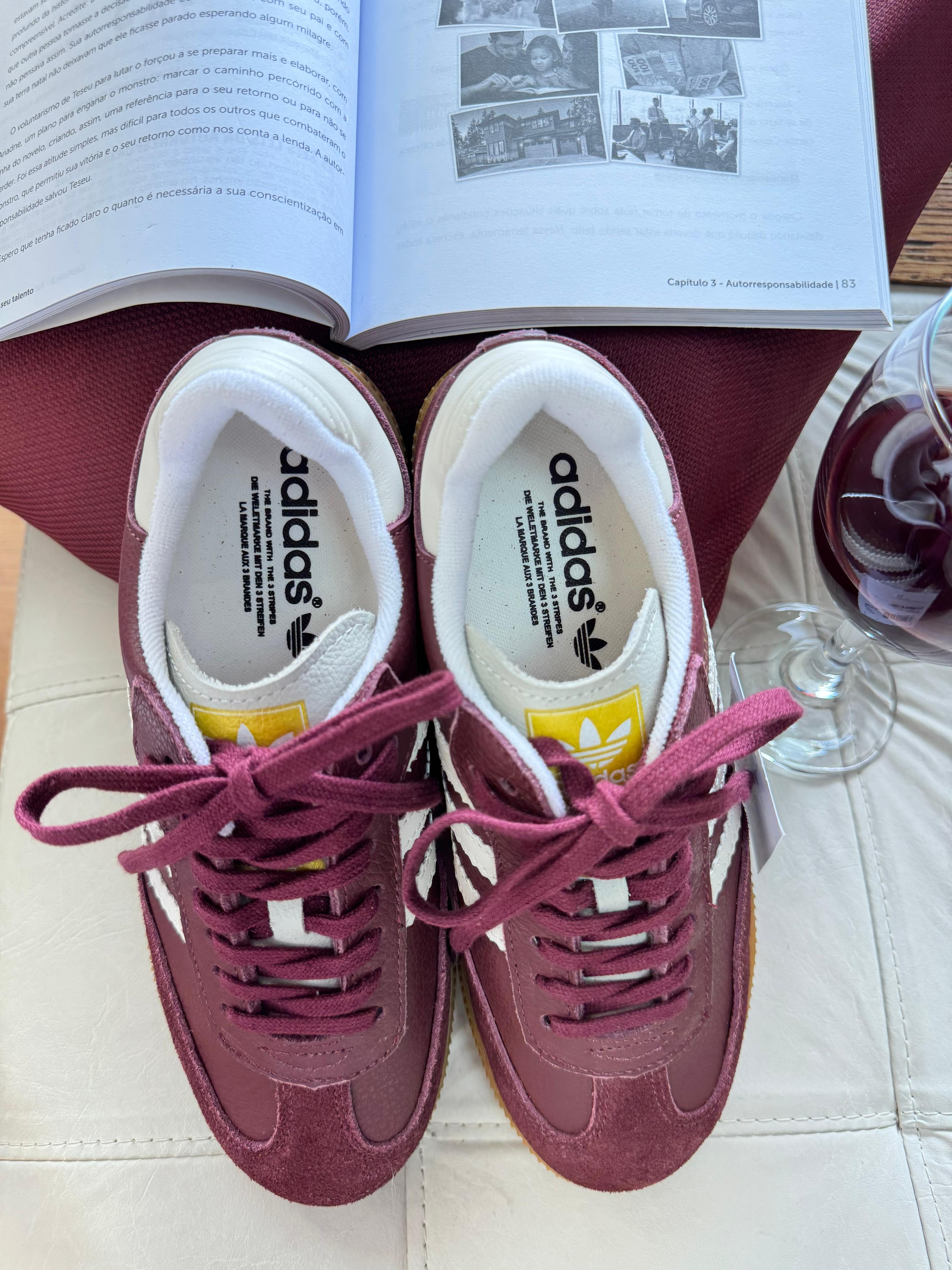 Samba OG Couro Cherry