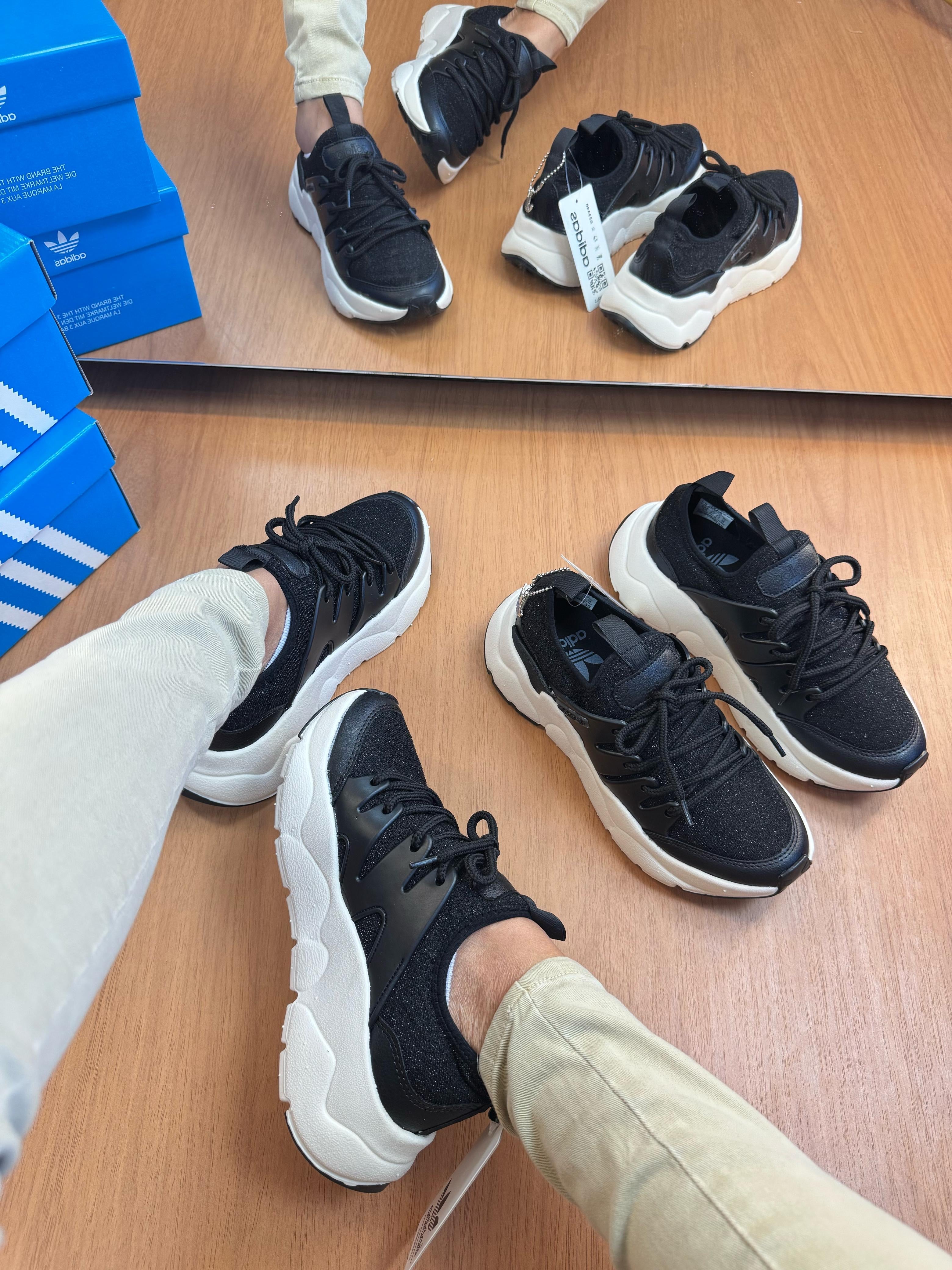 Adidas Knit Mesh Preto