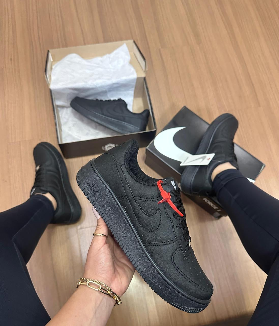 Air Force F1 Premium Preto
