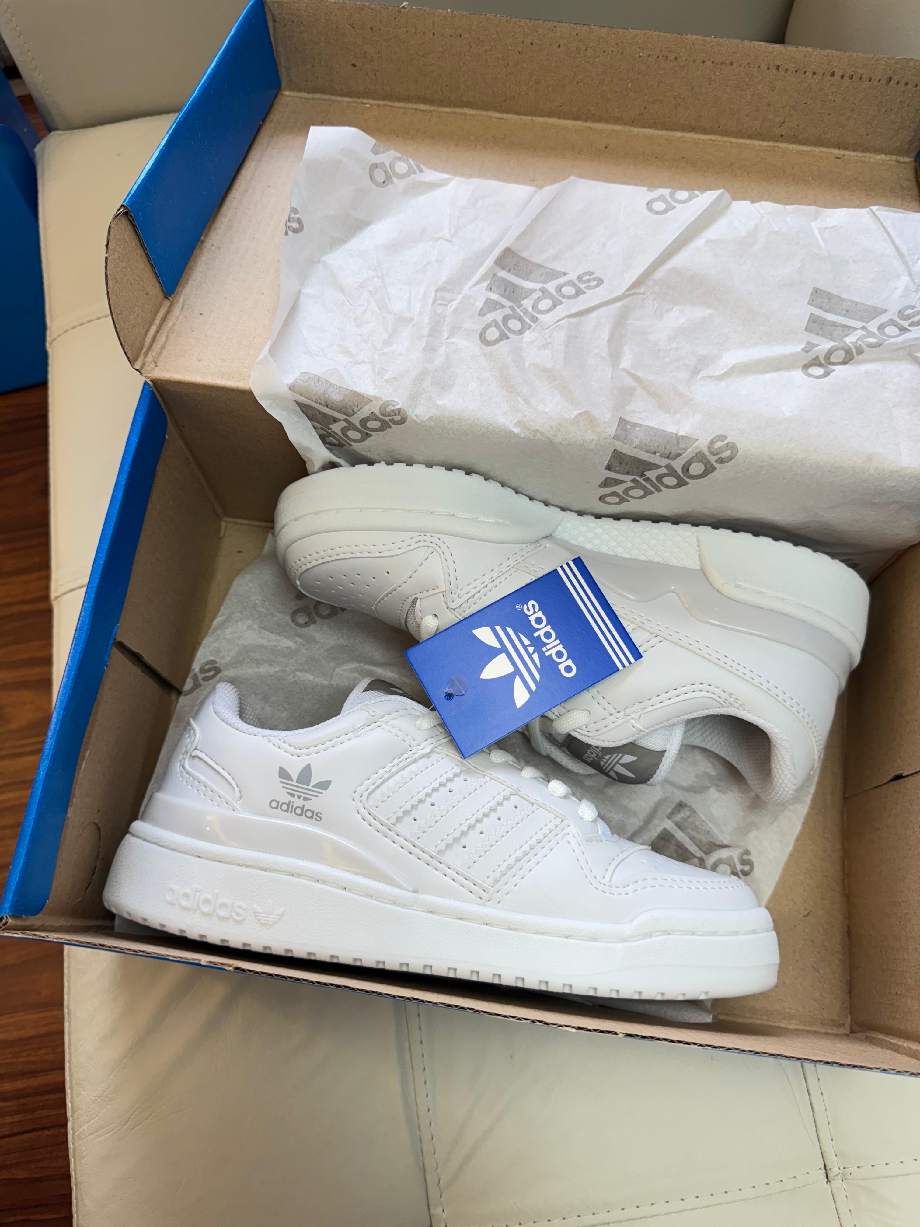 Adidas Fórum Branco/Branco