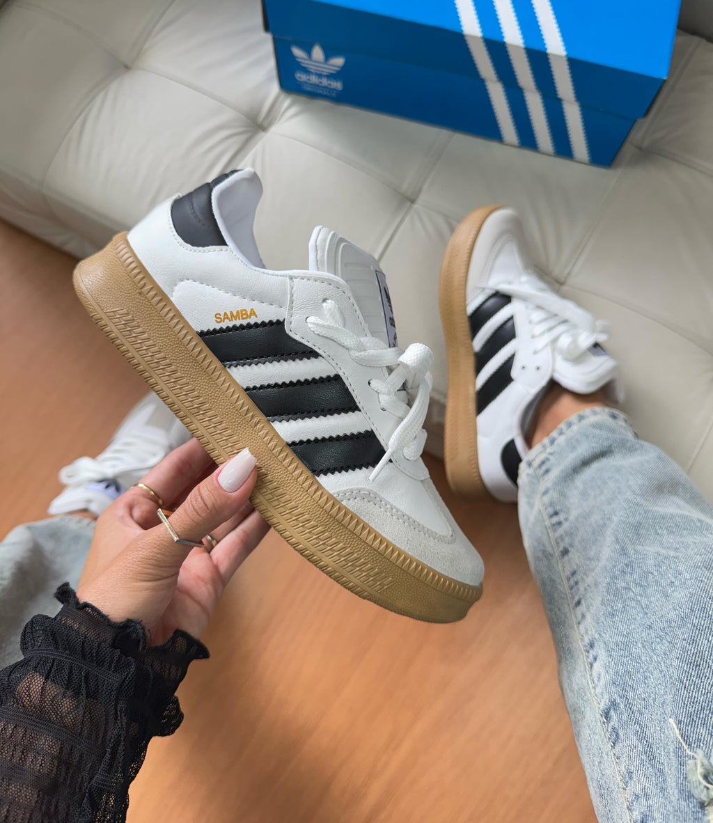 Adidas samba XLG Branco/Preto
