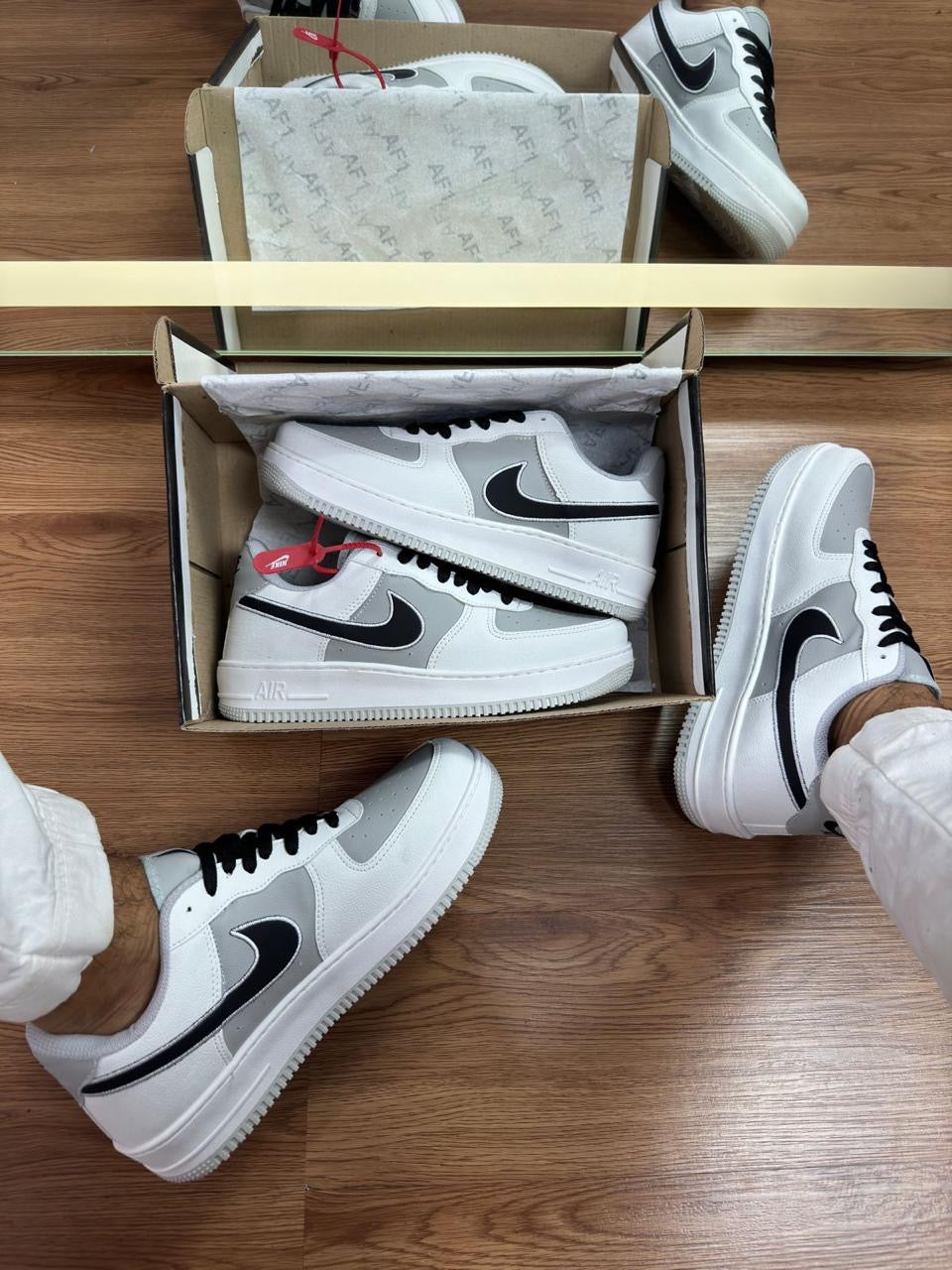 Air Force Silver Dark