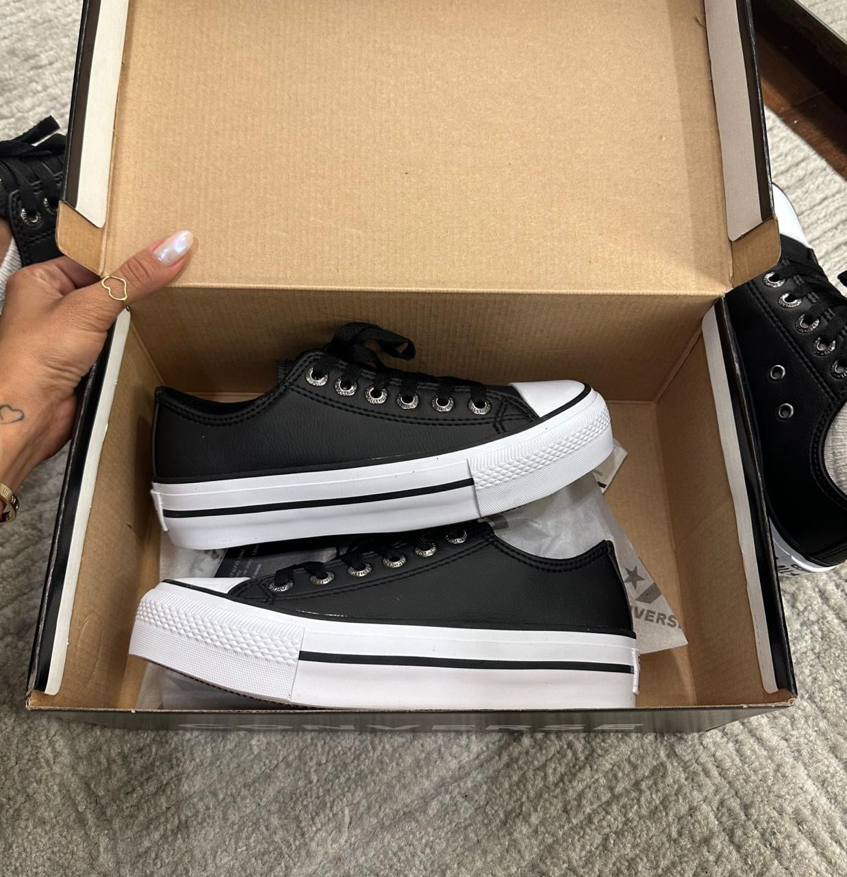 All Star Plataforma Prime Preto