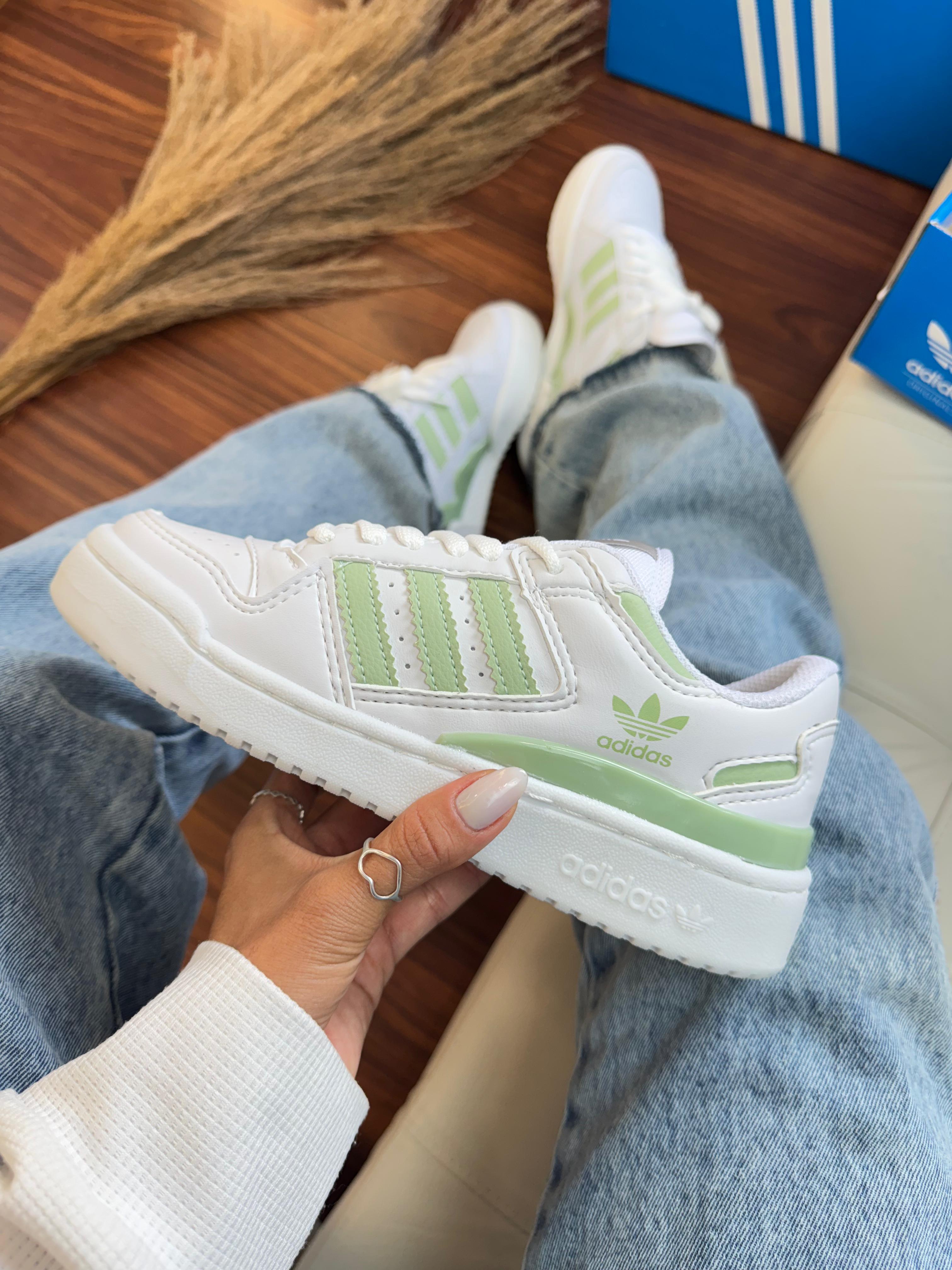 Adidas Fórum Branco/Verde
