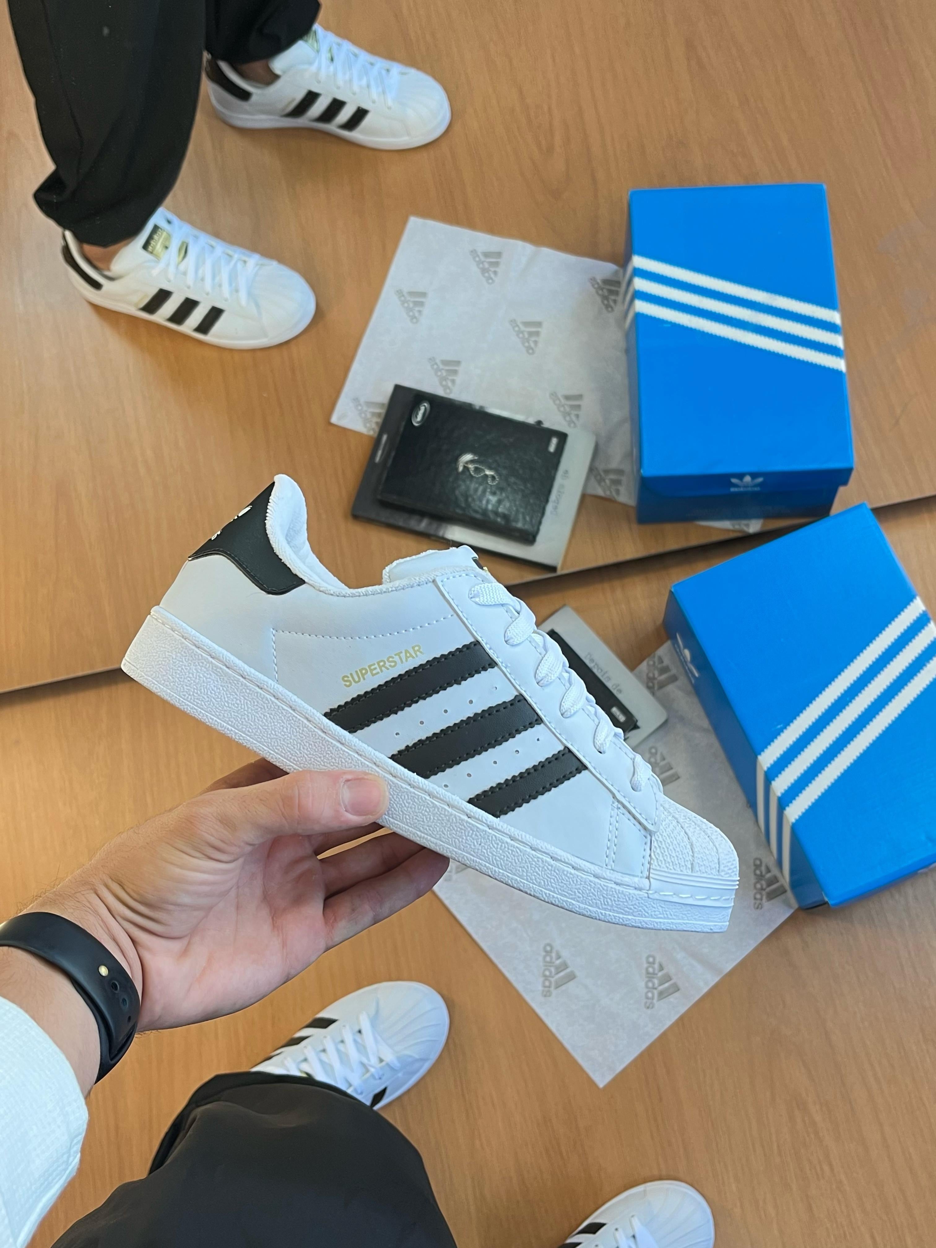 SuperStar Branco/Preto