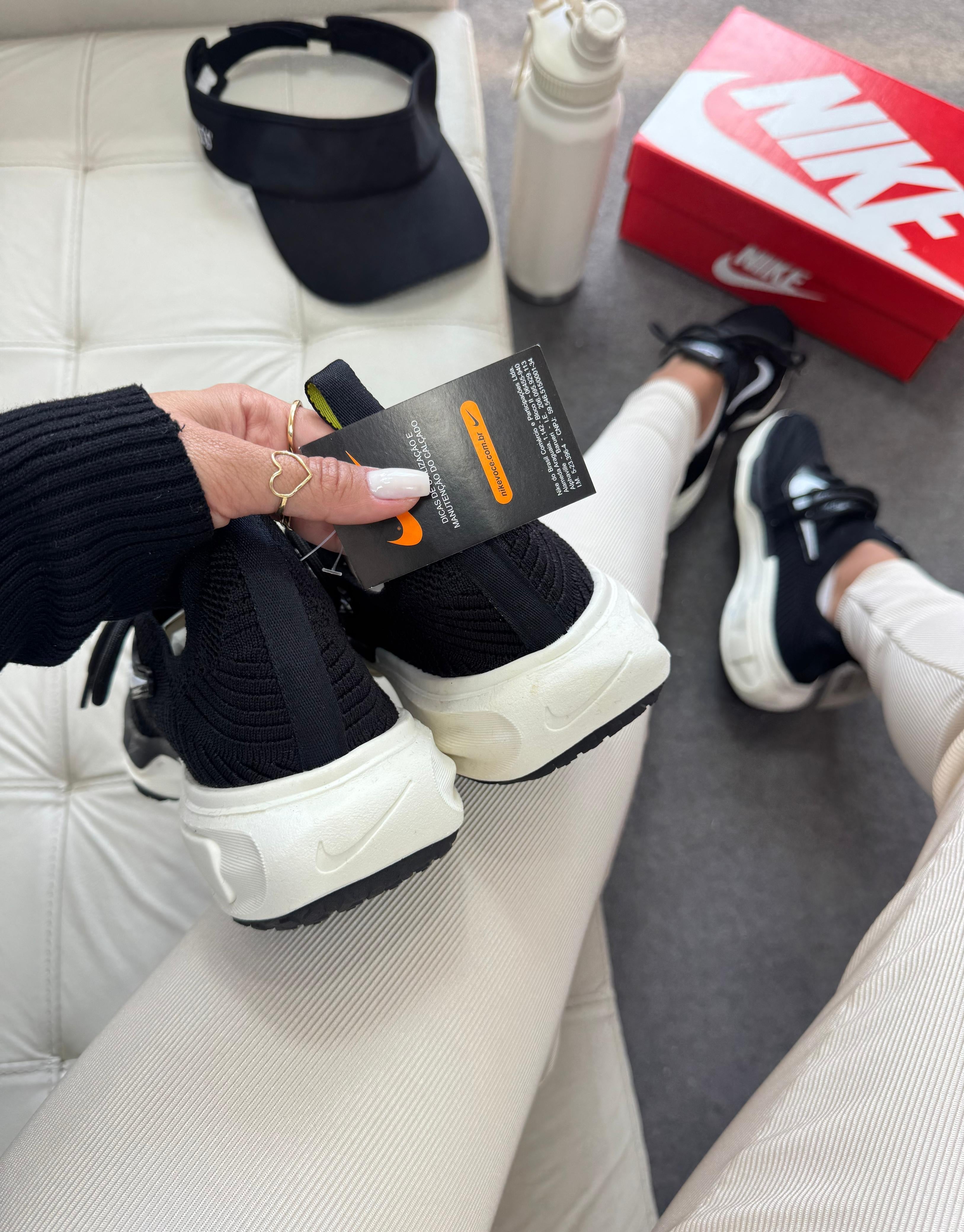 Nike Knit B3 Preto/Branco
