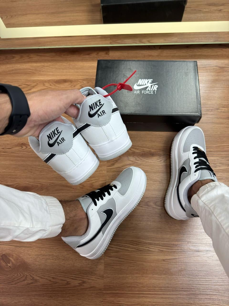 Air Force Silver Dark