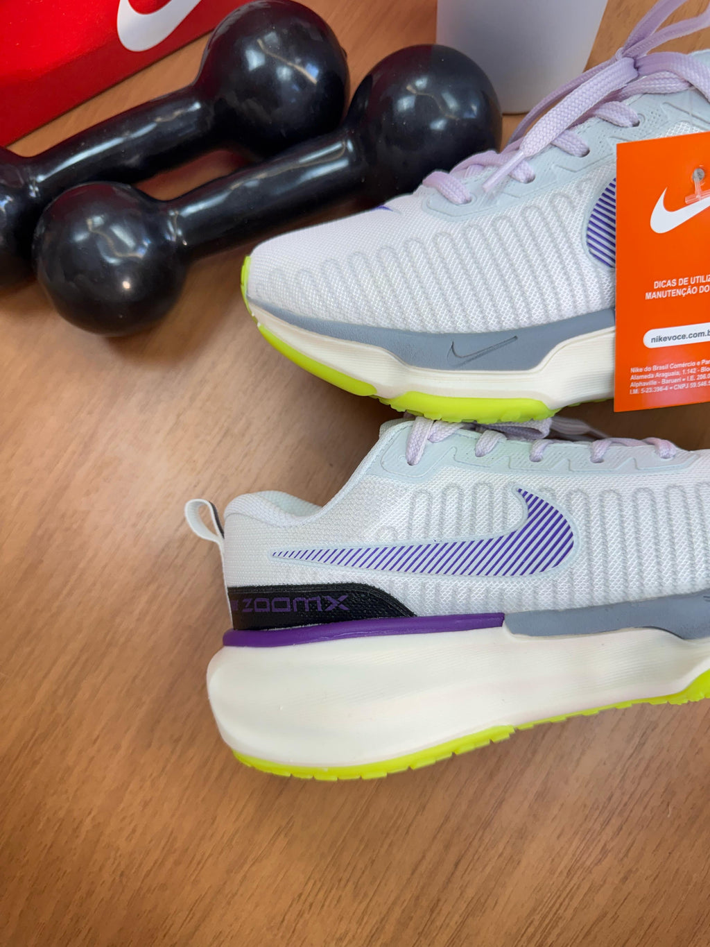 Invencible Run 3 Branco/Roxo