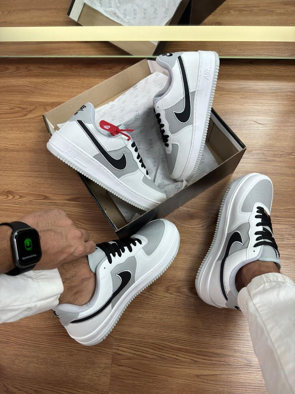 Air Force Silver Dark
