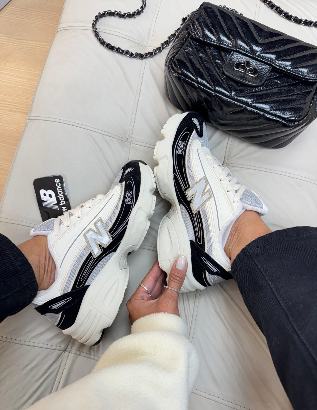 New Balance 1000 Premium Branco/Preto