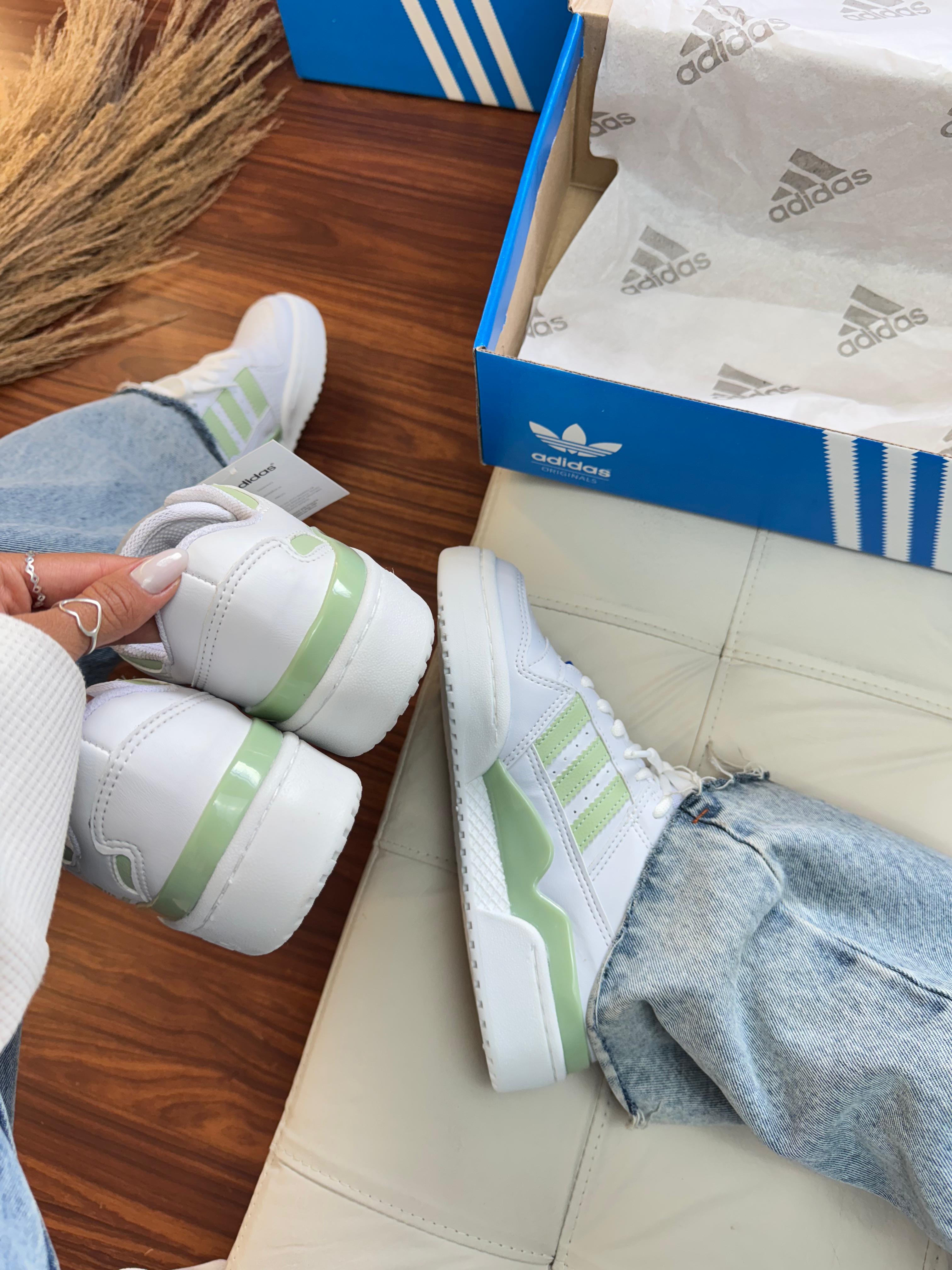 Adidas Fórum Branco/Verde