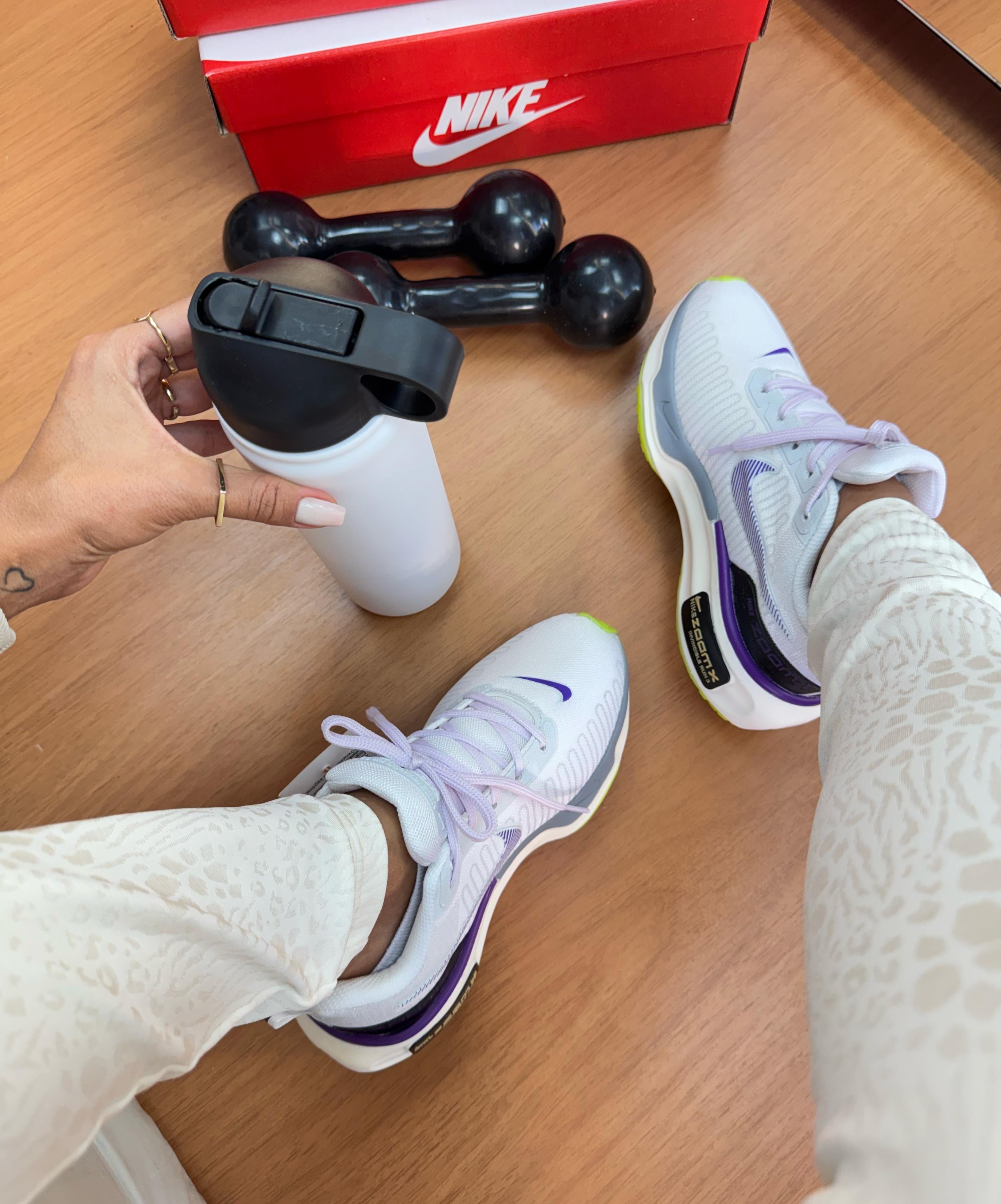 Invencible Run 3 Branco/Roxo