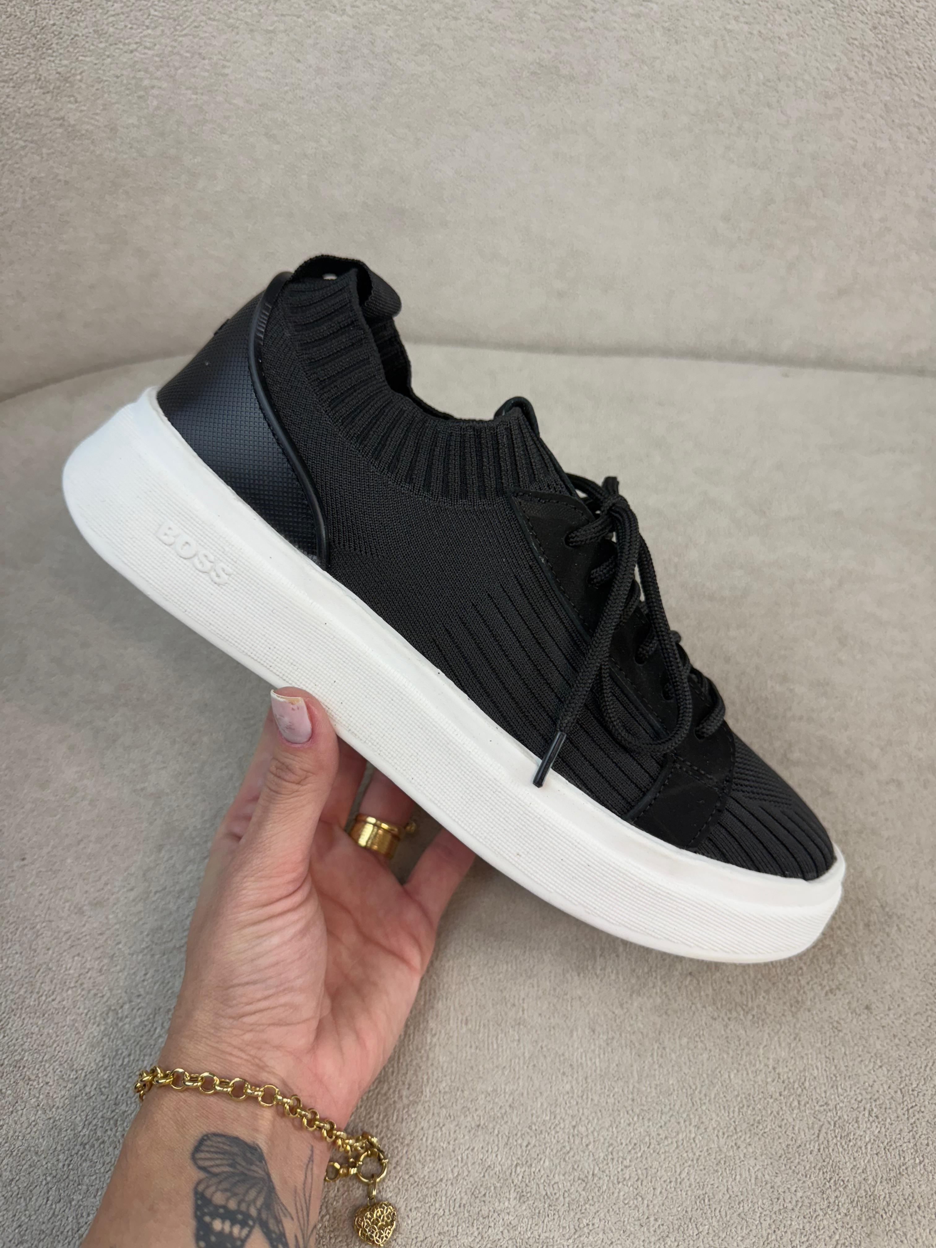 Boss Meia  Preto/branco