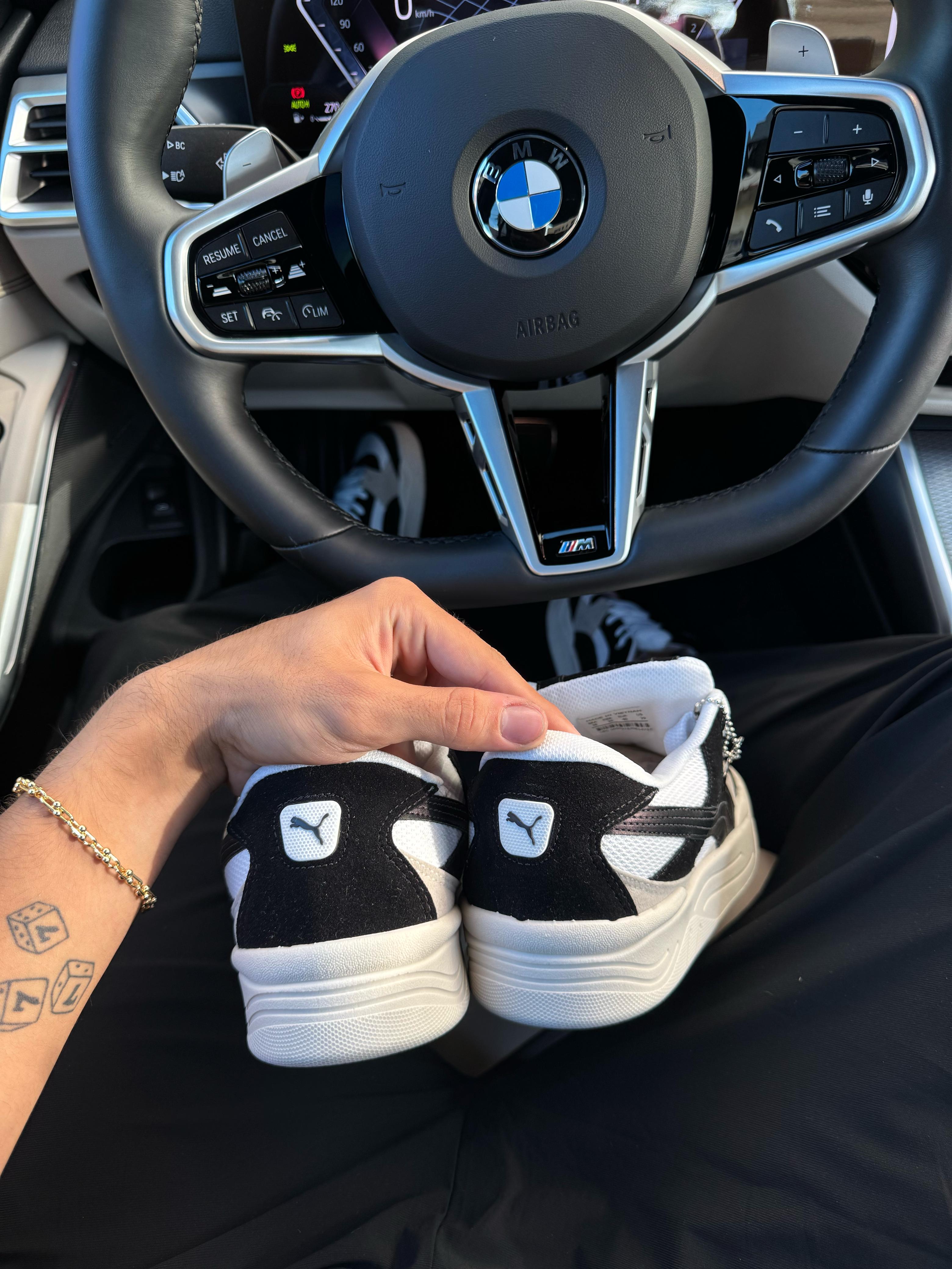Puma 180 Branco/Preto/Off