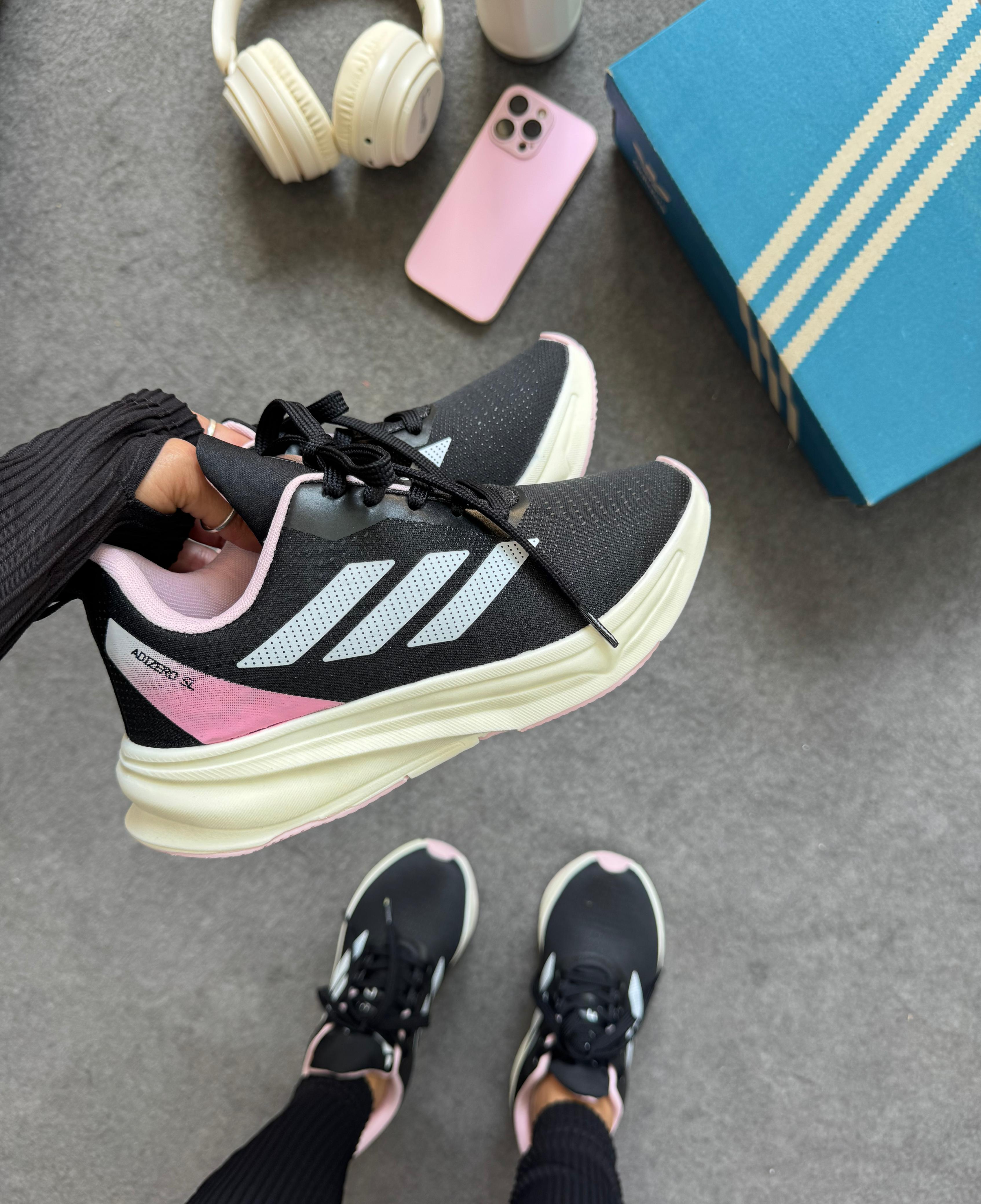 Adidas Adzero SL Preto/Rose