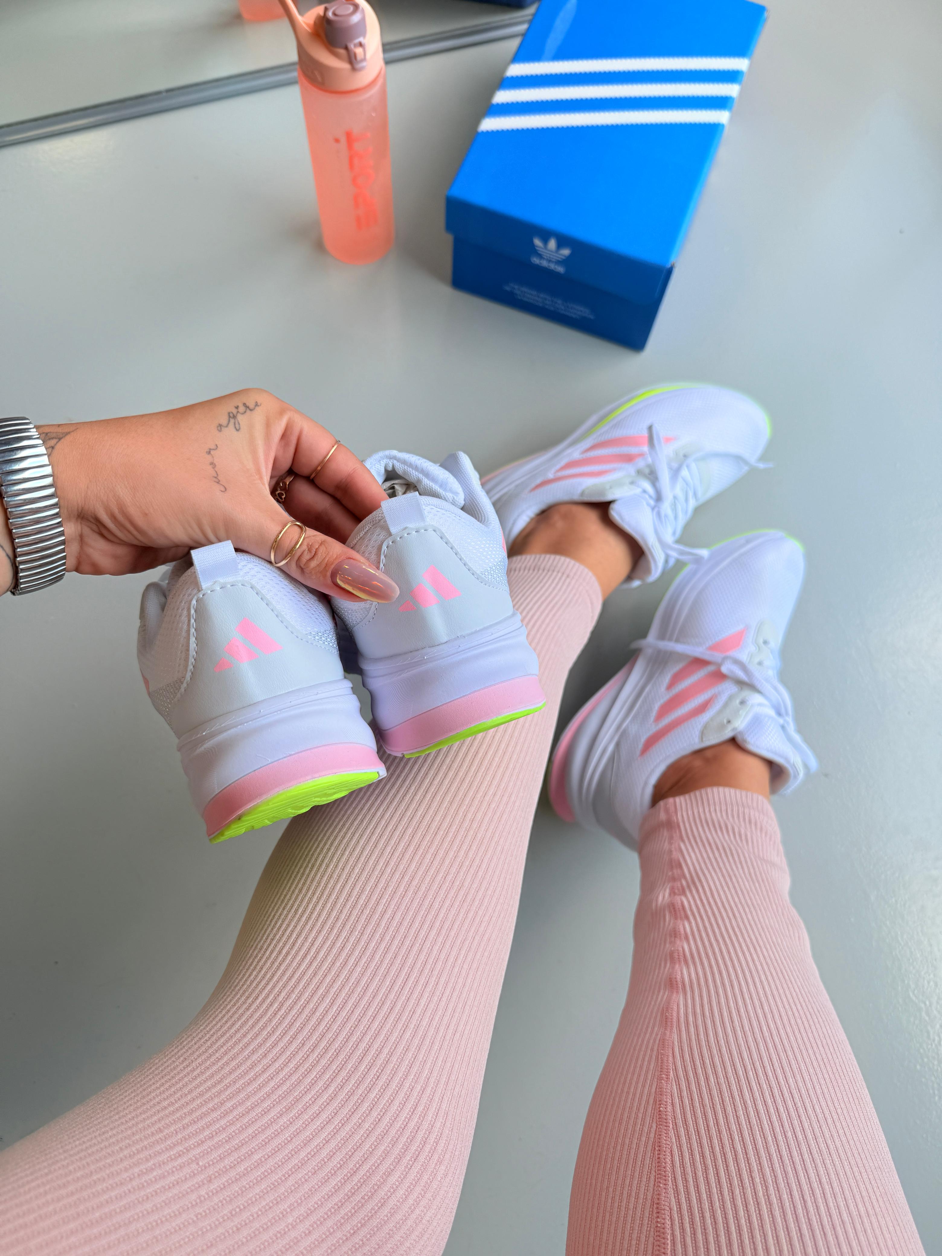 Adidas Supernova Ease Branco/Rosa