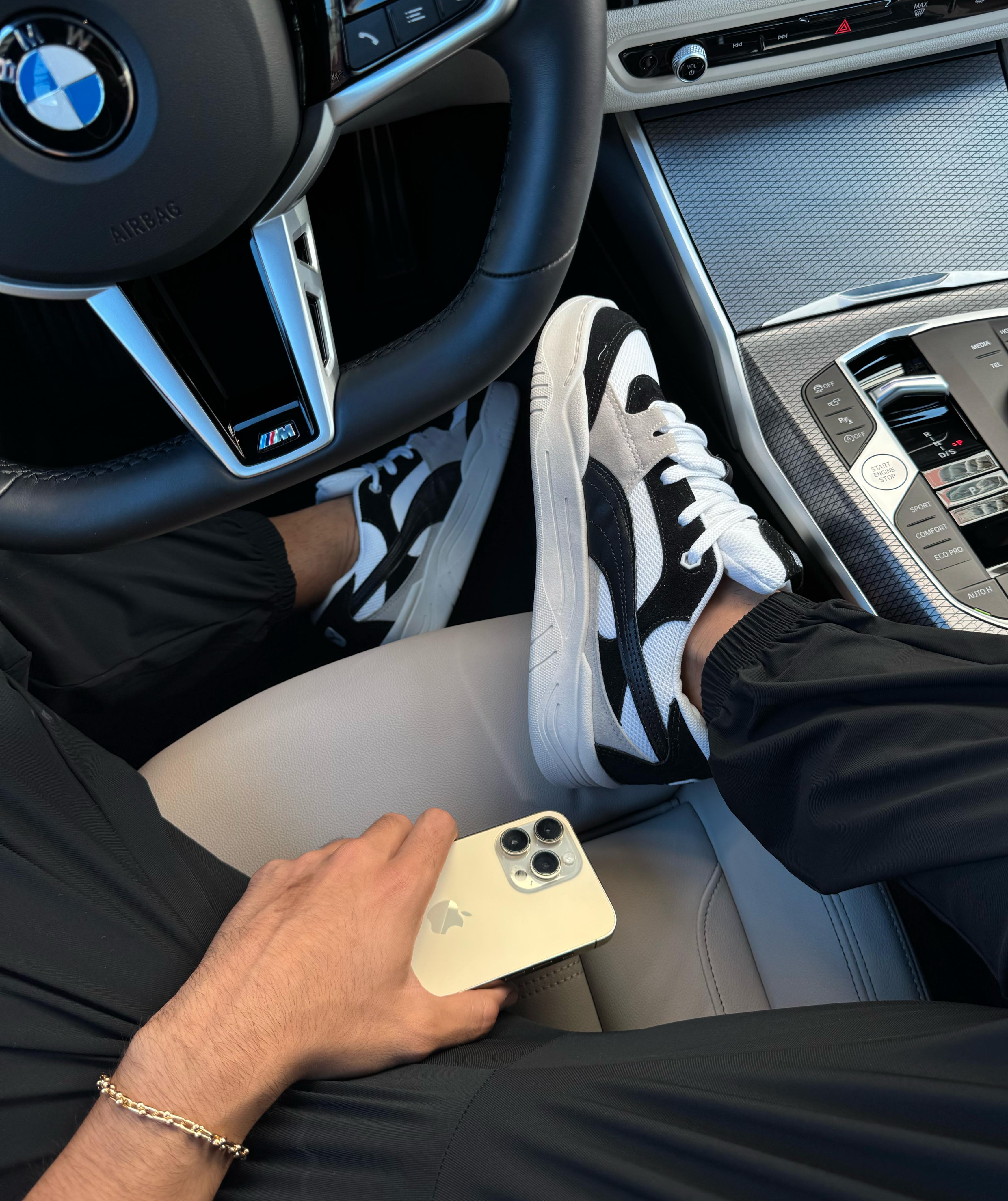 Puma 180 Branco/Preto/Off
