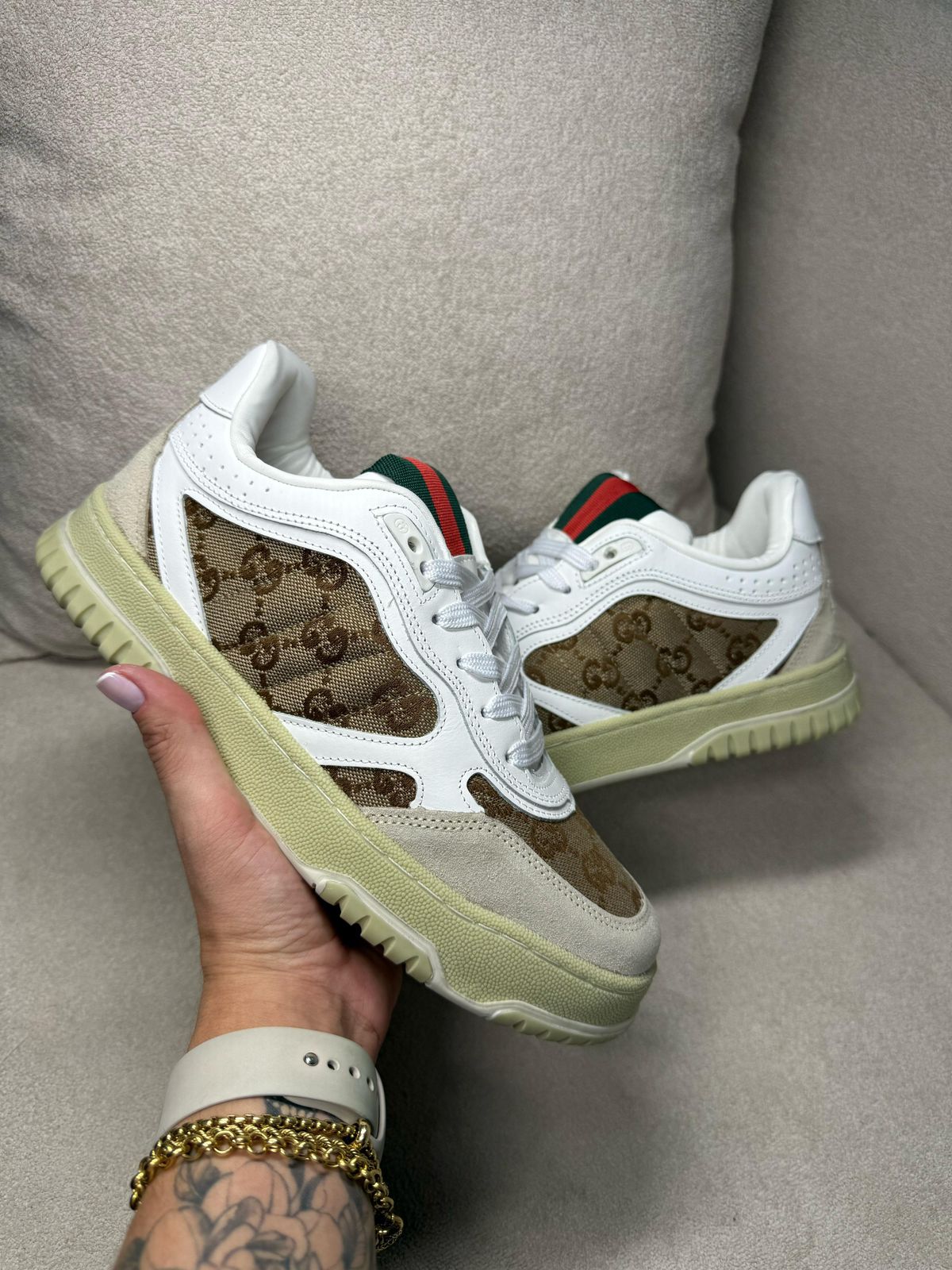 Gucci Re-Web- Off/Branco