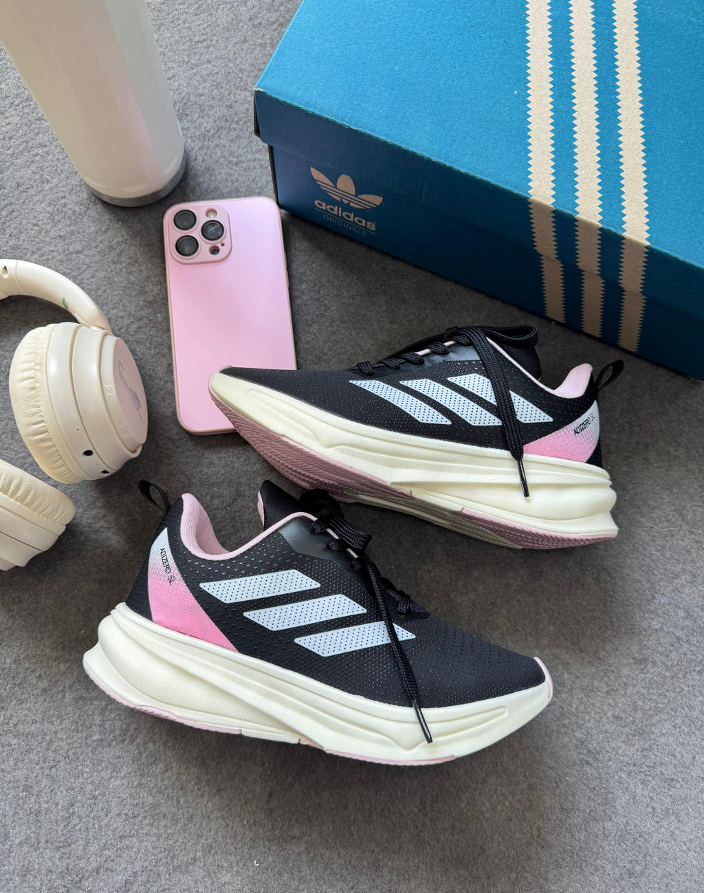 Adidas Adzero SL Preto/Rose