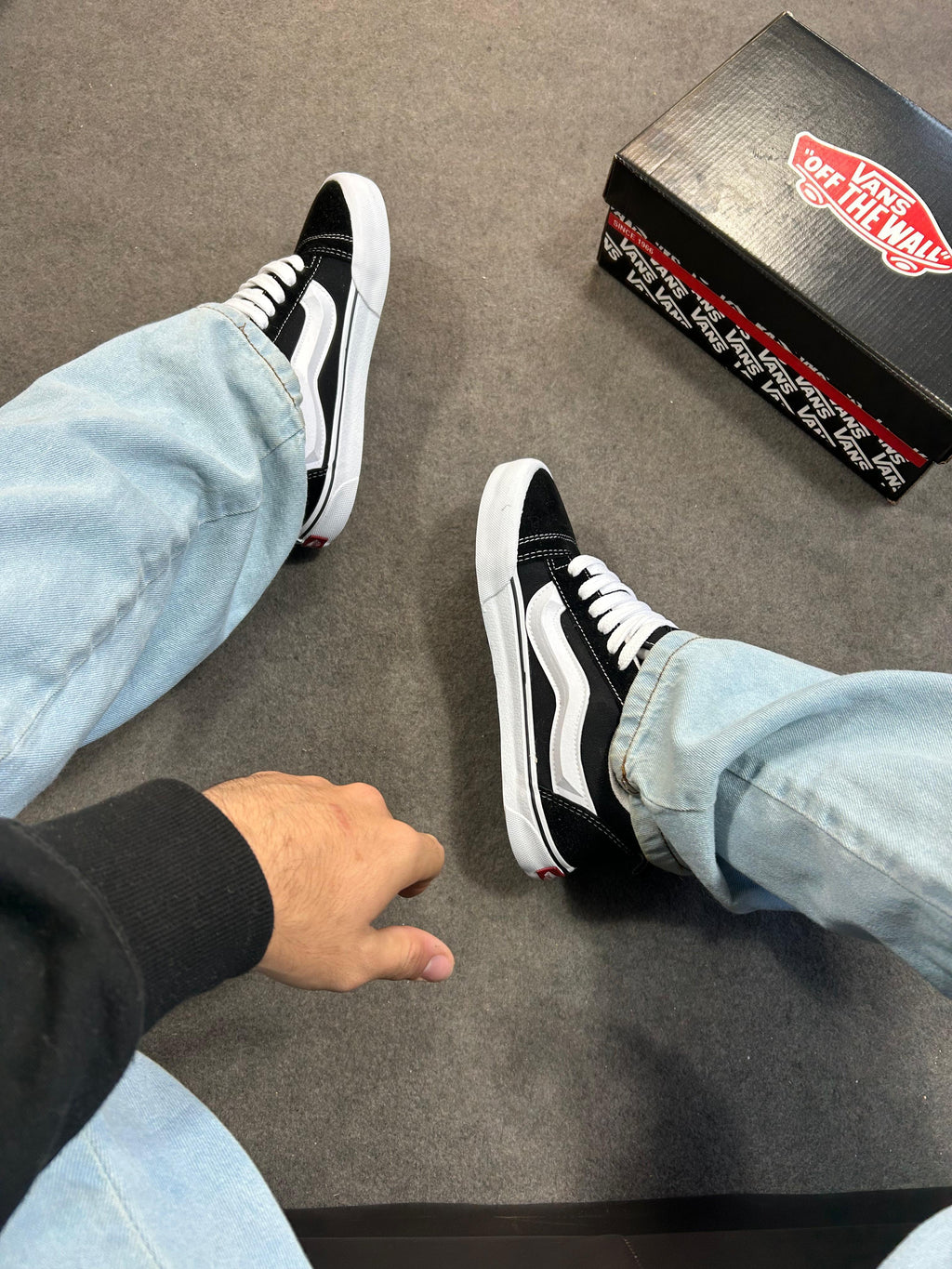 Vns Old Knu preto/branco