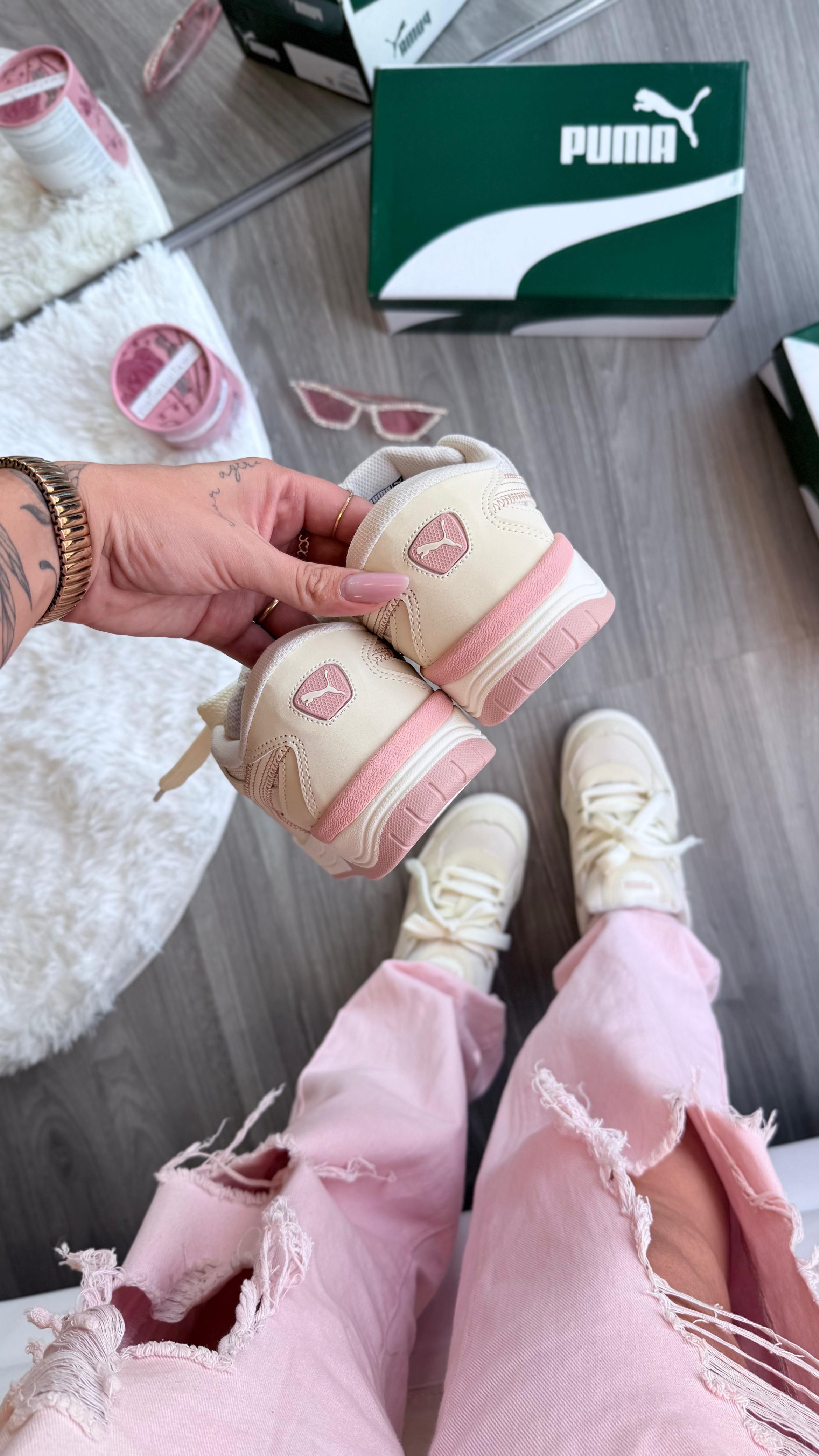 Puma 180 Prime Off white / rosa